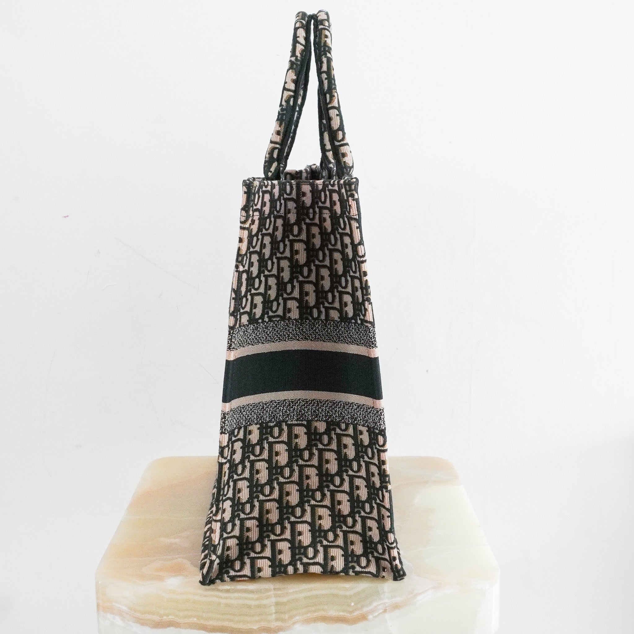 NEW-Dior-Book-Large-Tote-in-Green-side-picture