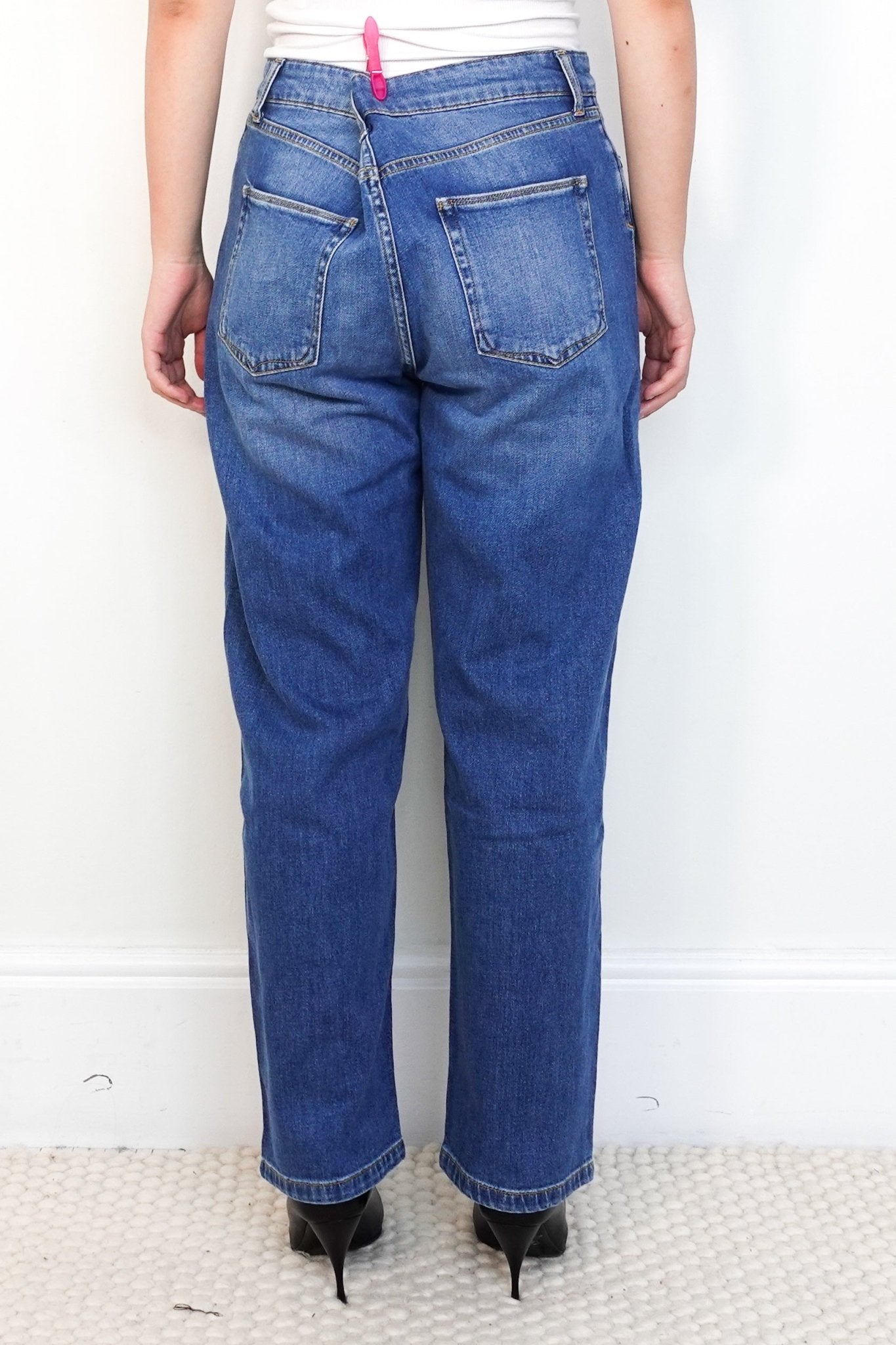 NEW-Donna-Ida-Blue Big Boy-Dazzler-The-Oversized-Boyfriend-Jeans-back-picture-Chelsea-London