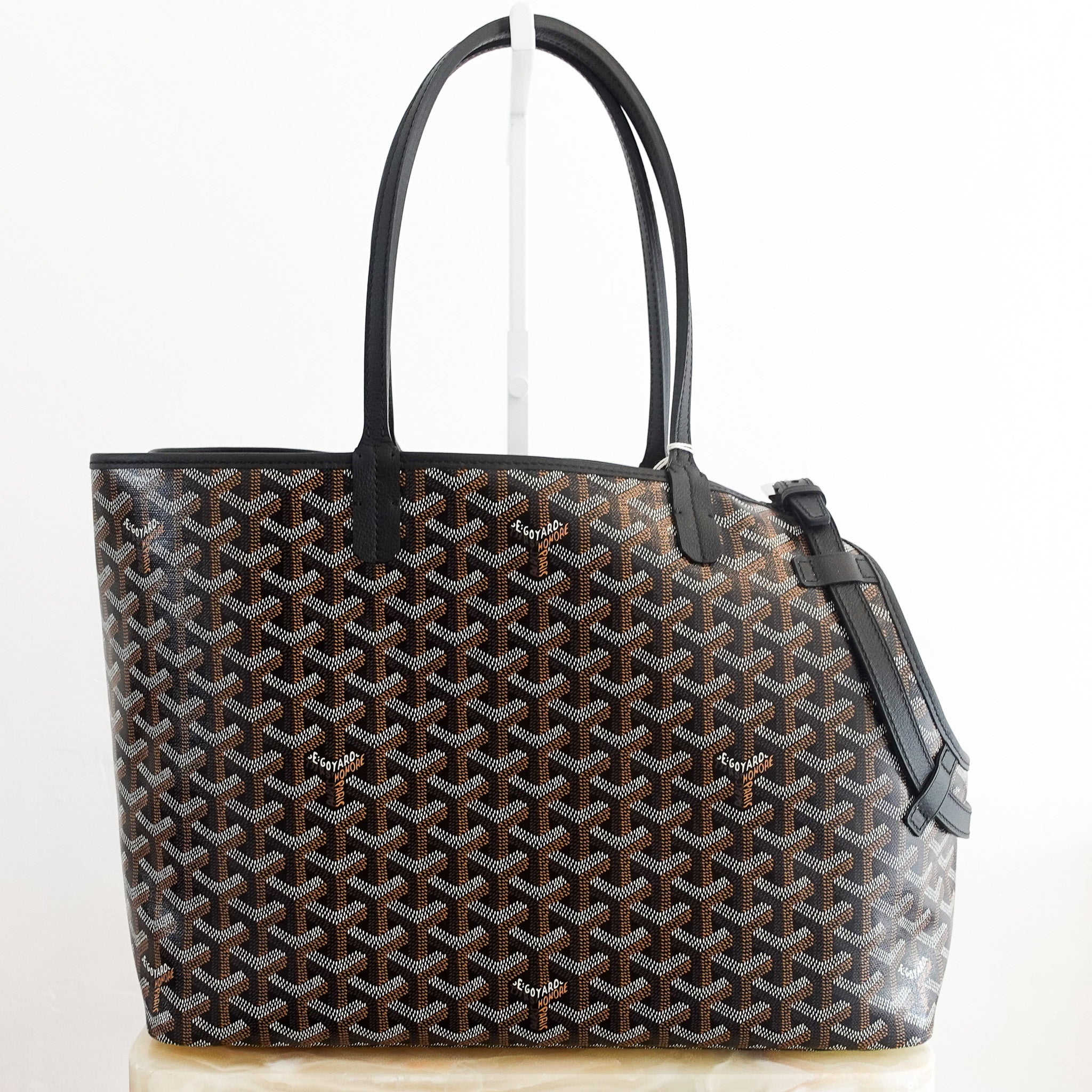 NEW‑Goyard‑Chien‑Gris‑Tote‑Bag‑Black‑back‑photo