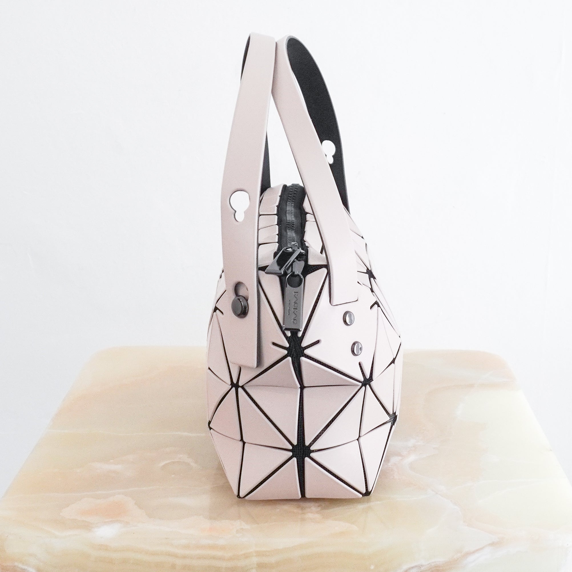 NEW Issey Miyake Pink Carat Bao Bao Bag side photo chelsea london