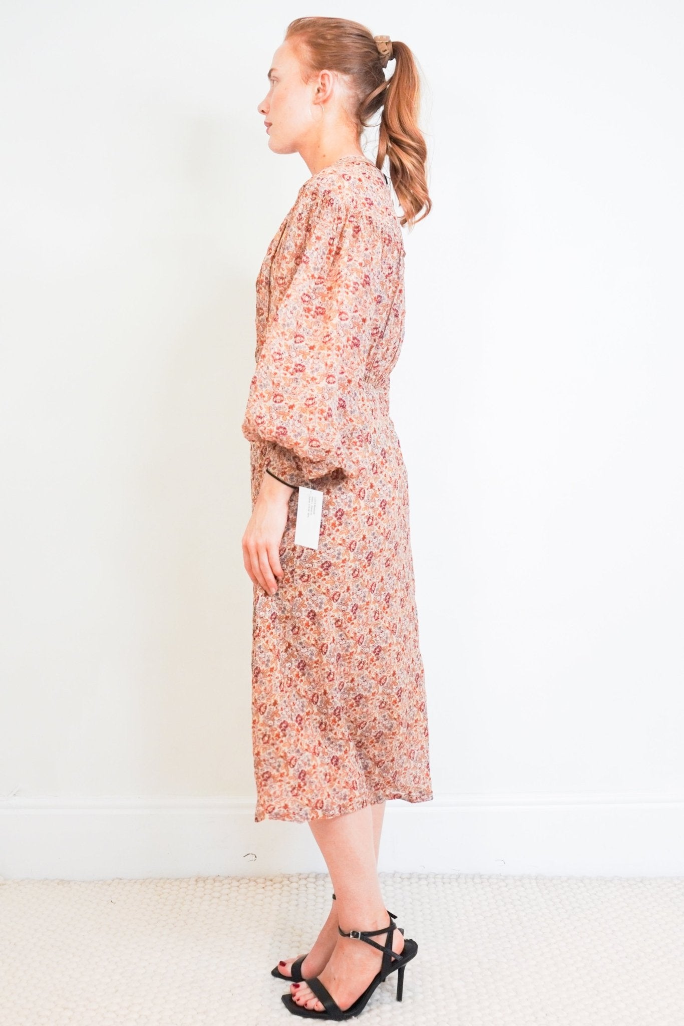 NEW Masscob Floral Midi Dress RRP £510 | Authentic Preloved - Reloved Again