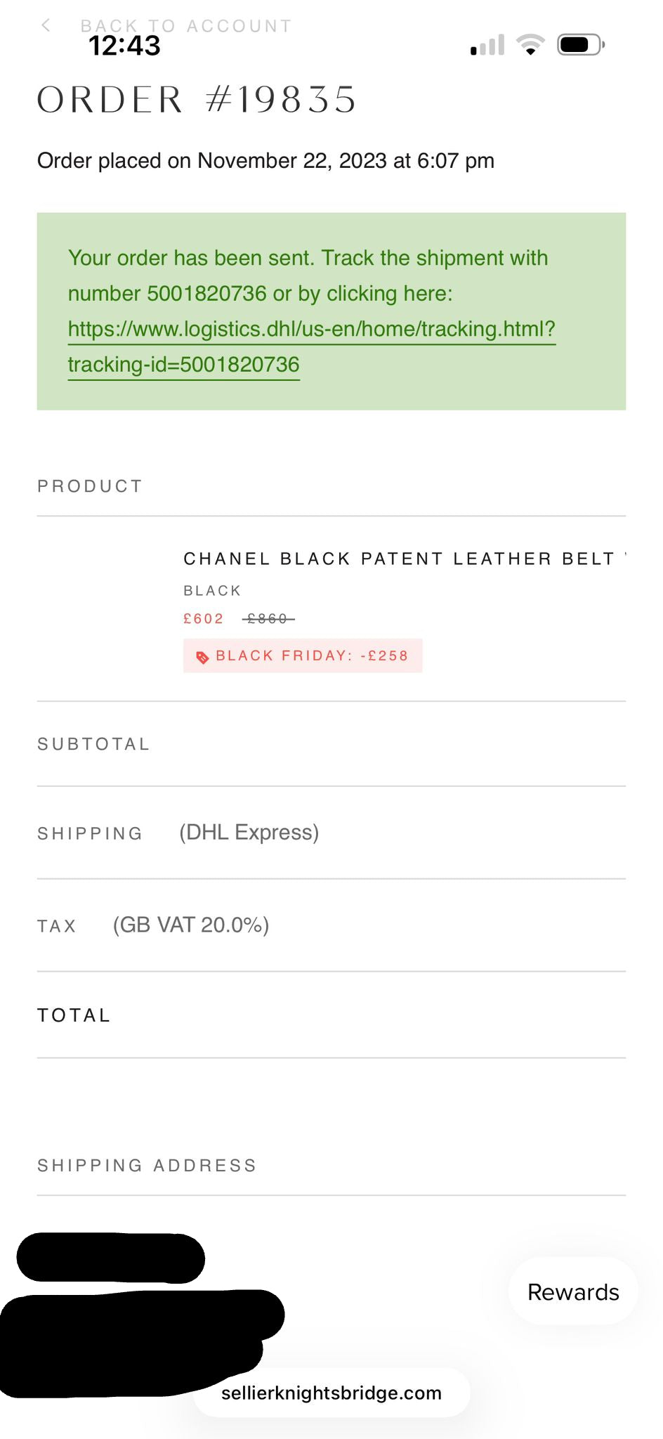 Chanel Black Patent Leather Logo Belt (RRP £860) | Authentic Preloved FINAL SALE