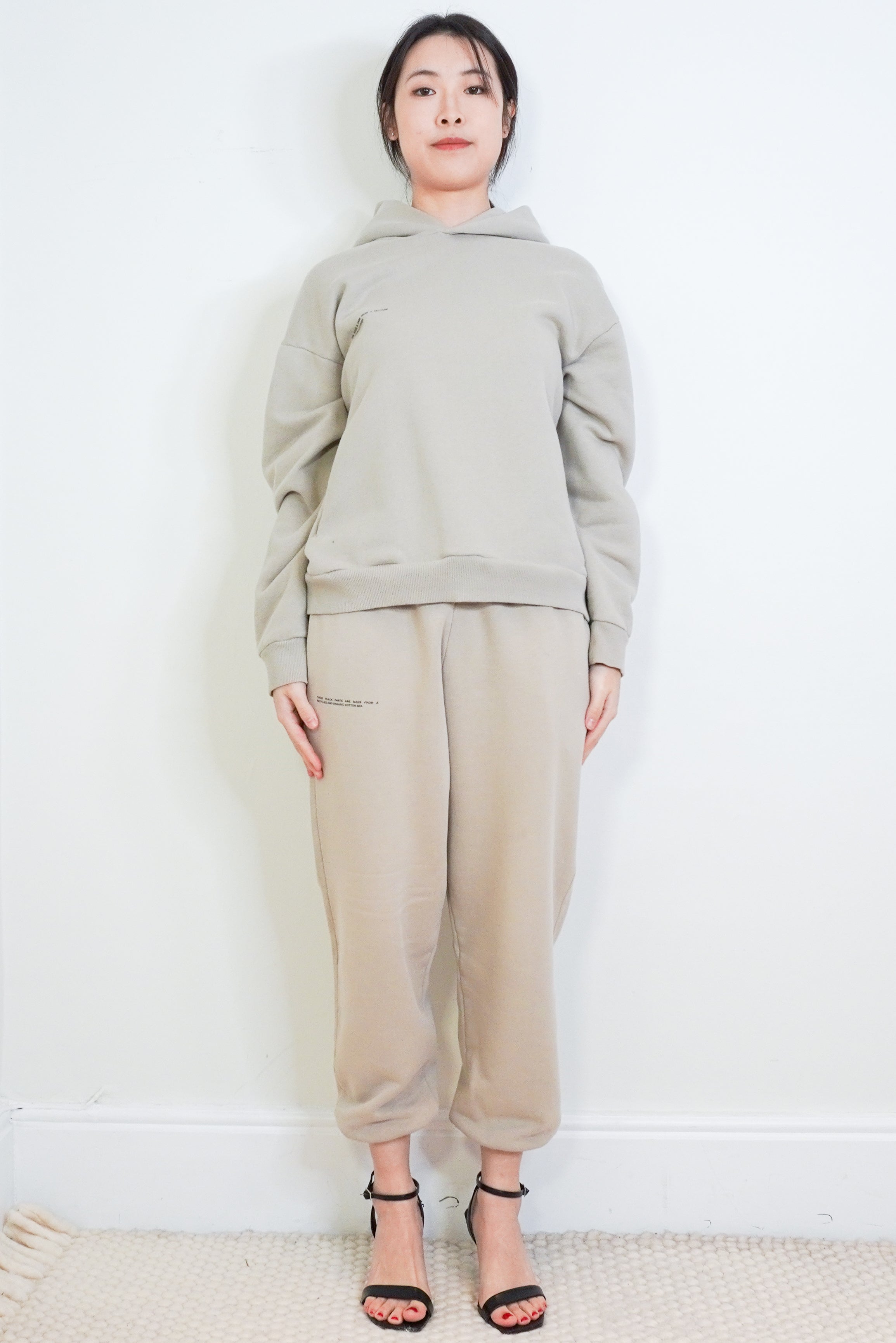 Pangaia-Grey-Track-Pants-front-picture-Chelsea-London