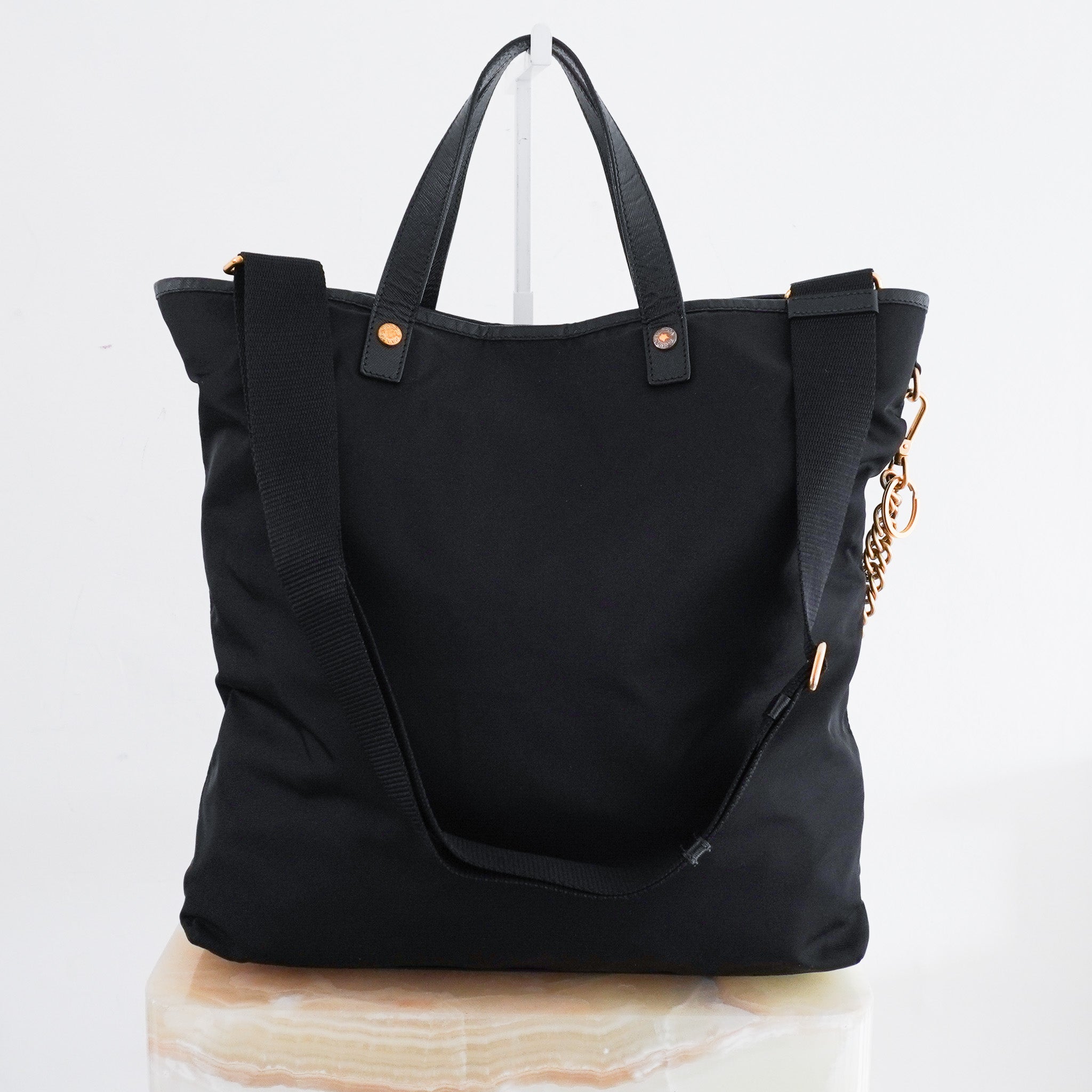 Prada-Dragon-Motif-Nylon-Tote-Bag-back-picture