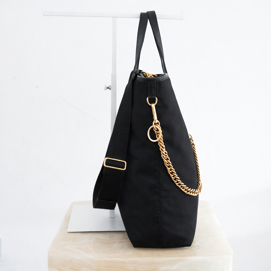 Prada-Dragon-Motif-Nylon-Tote-Bag-side-picture