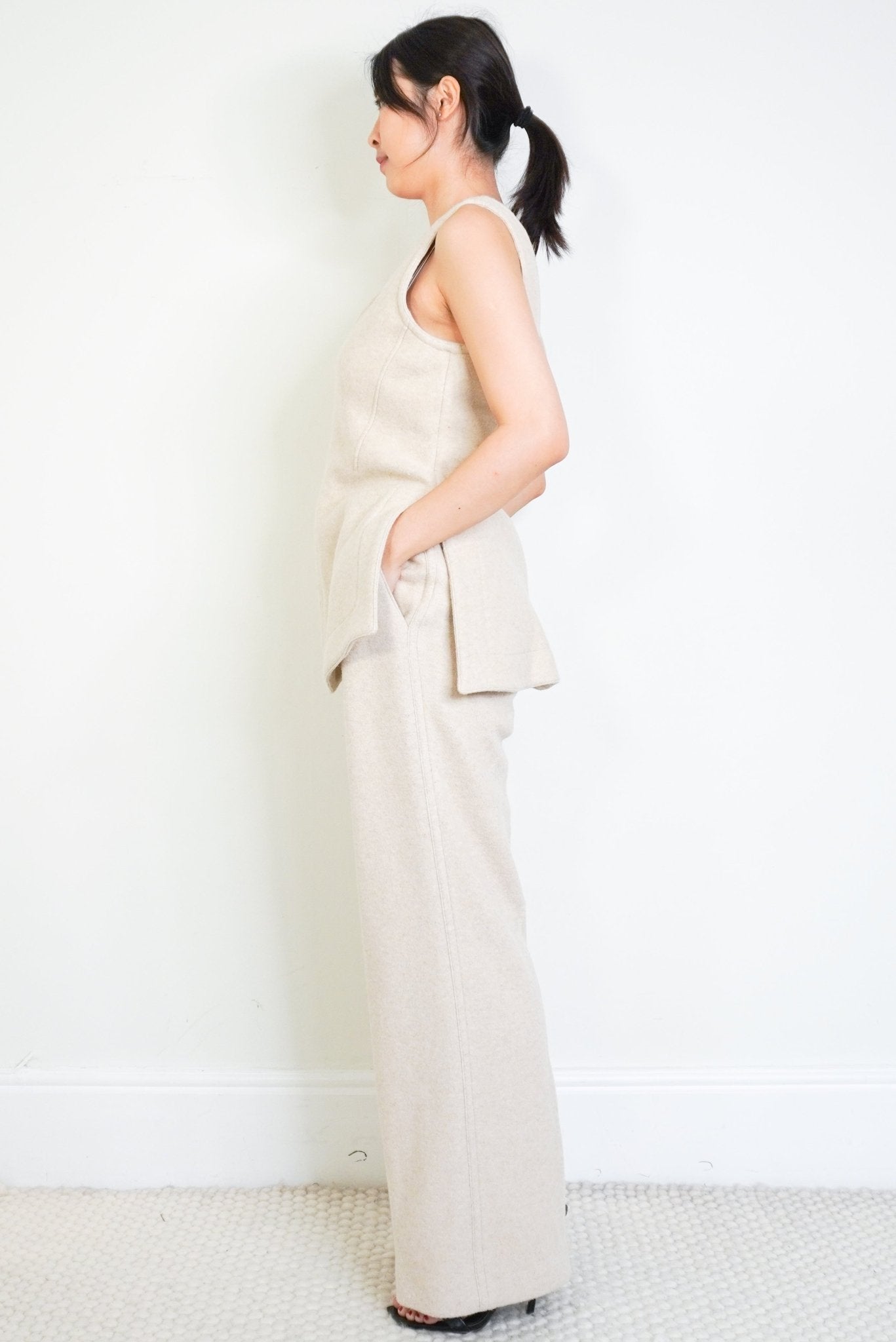 Proenza Schouler Wool Top and Trouser Set RRP £1700 | Authentic Preloved - Reloved Again