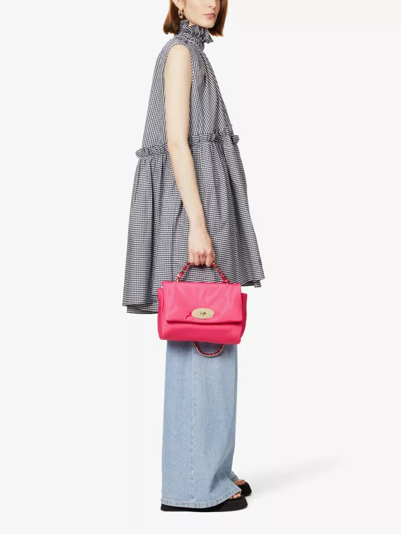 NEW Mulberry Pink Lily Top Handle Padded Nylon Shoulder Bag (RRP £1125) | Authentic Preloved - Reloved Again