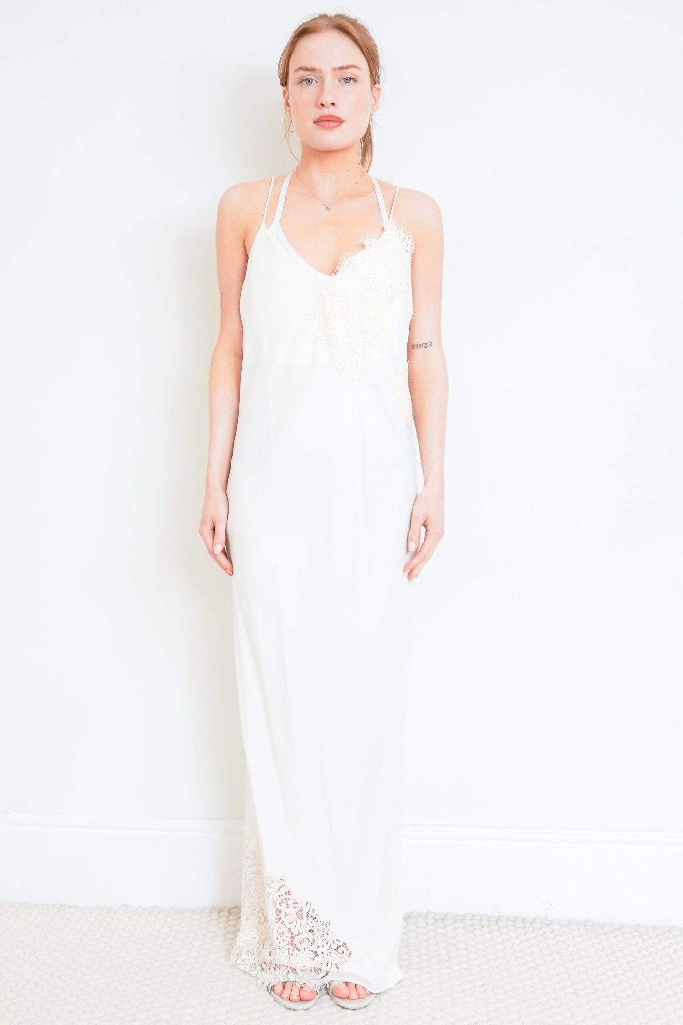 Róhe-White-Satin-Slip-Dress-front-picture-Chelsea-London
