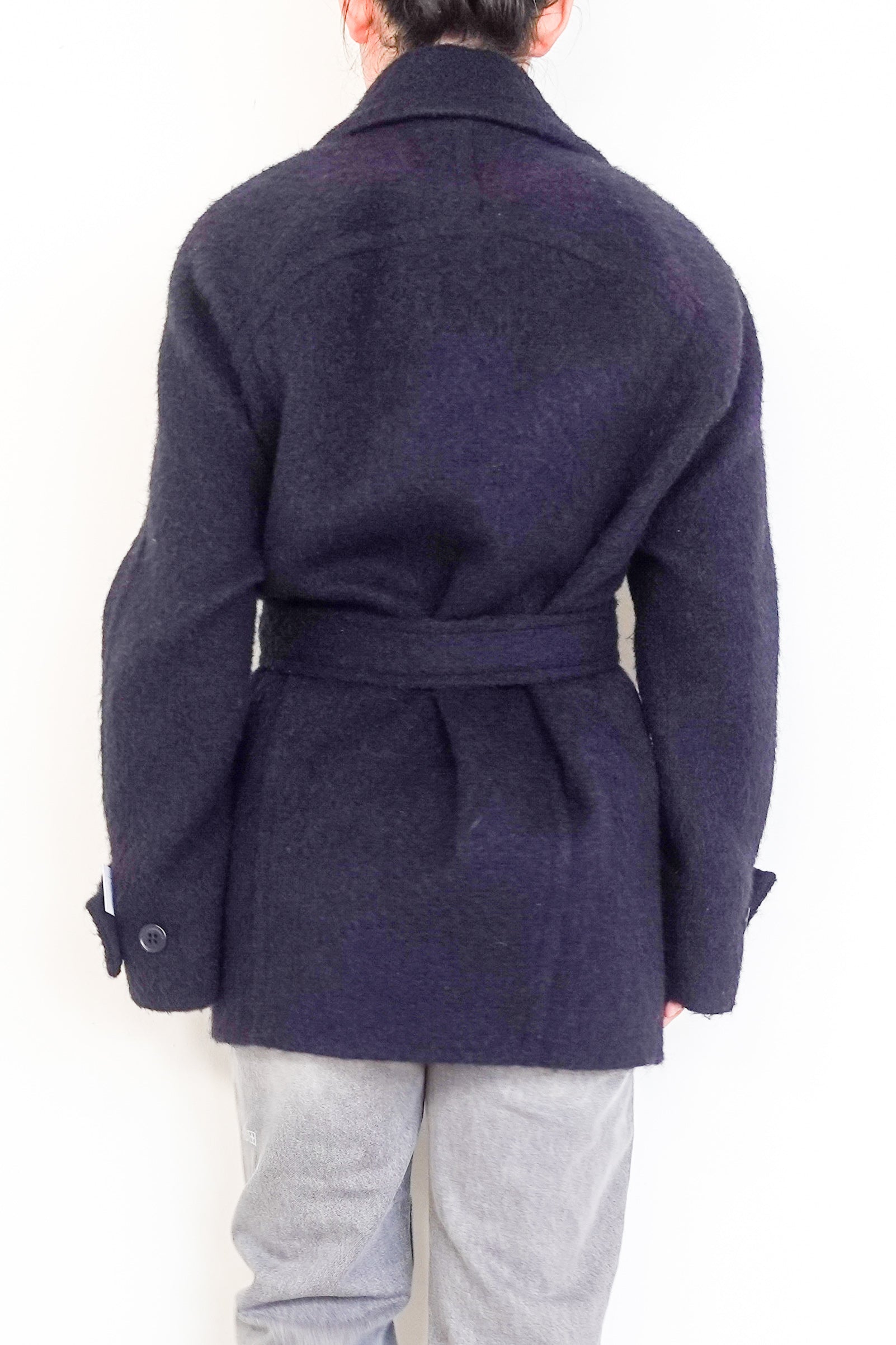 Raey-Navy-Boiled-Wool-Oversized-Belted-Coat-back-picture-