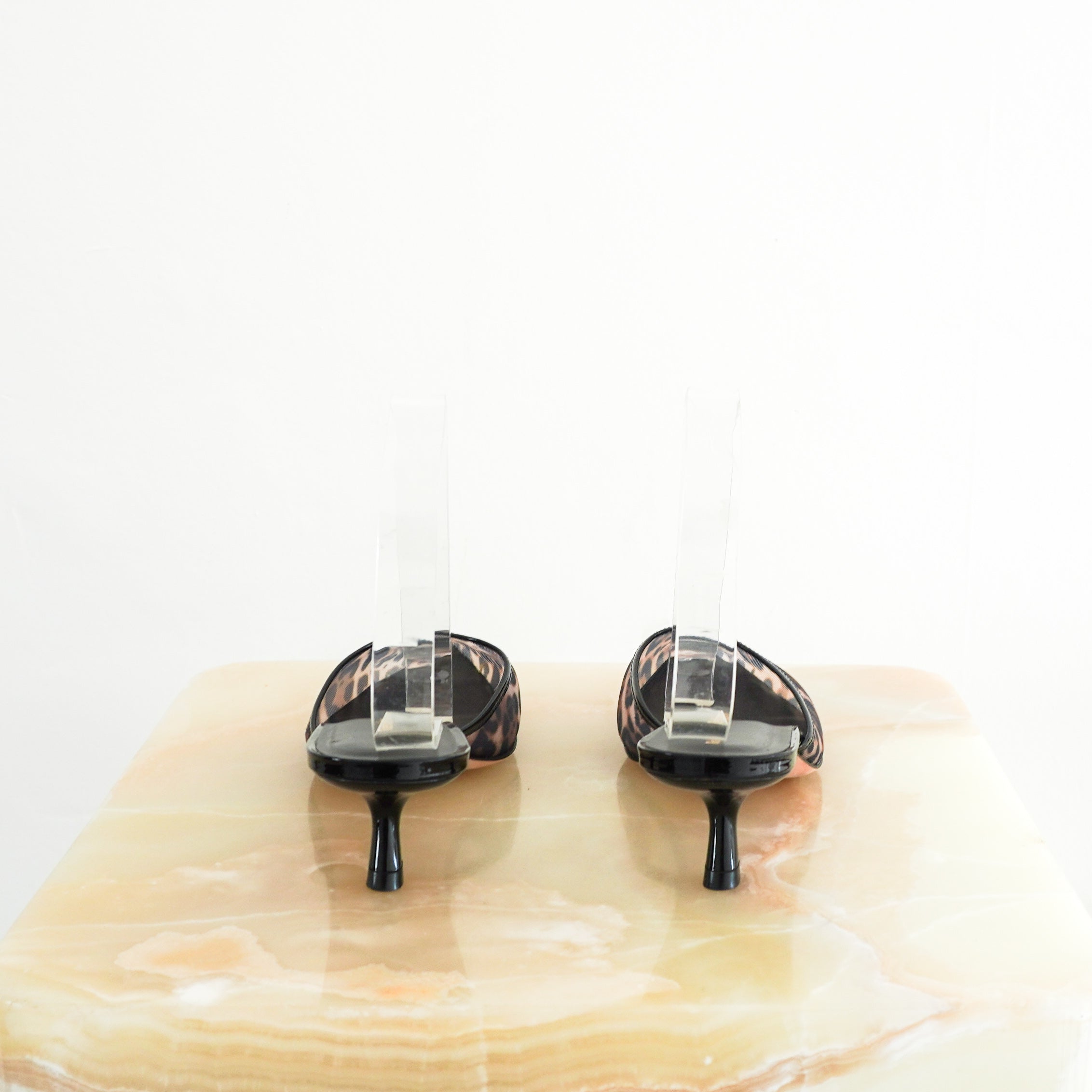 Reformation-Leopard-Mesh-Kitten-Heels-back-picture-Chelsea-London