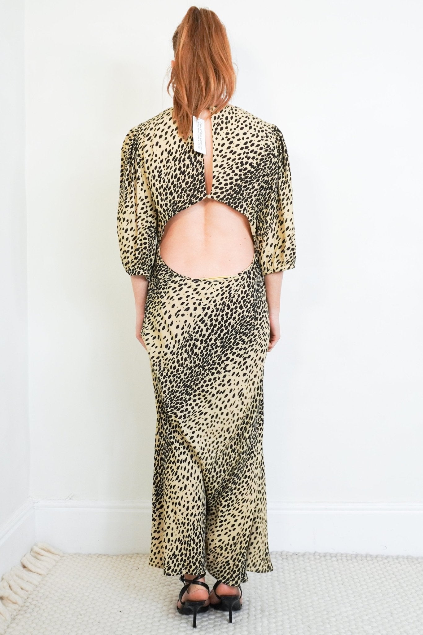 Rixo Leopard Print Maxi Dress RRP £340| Authentic & Preloved - Reloved Again