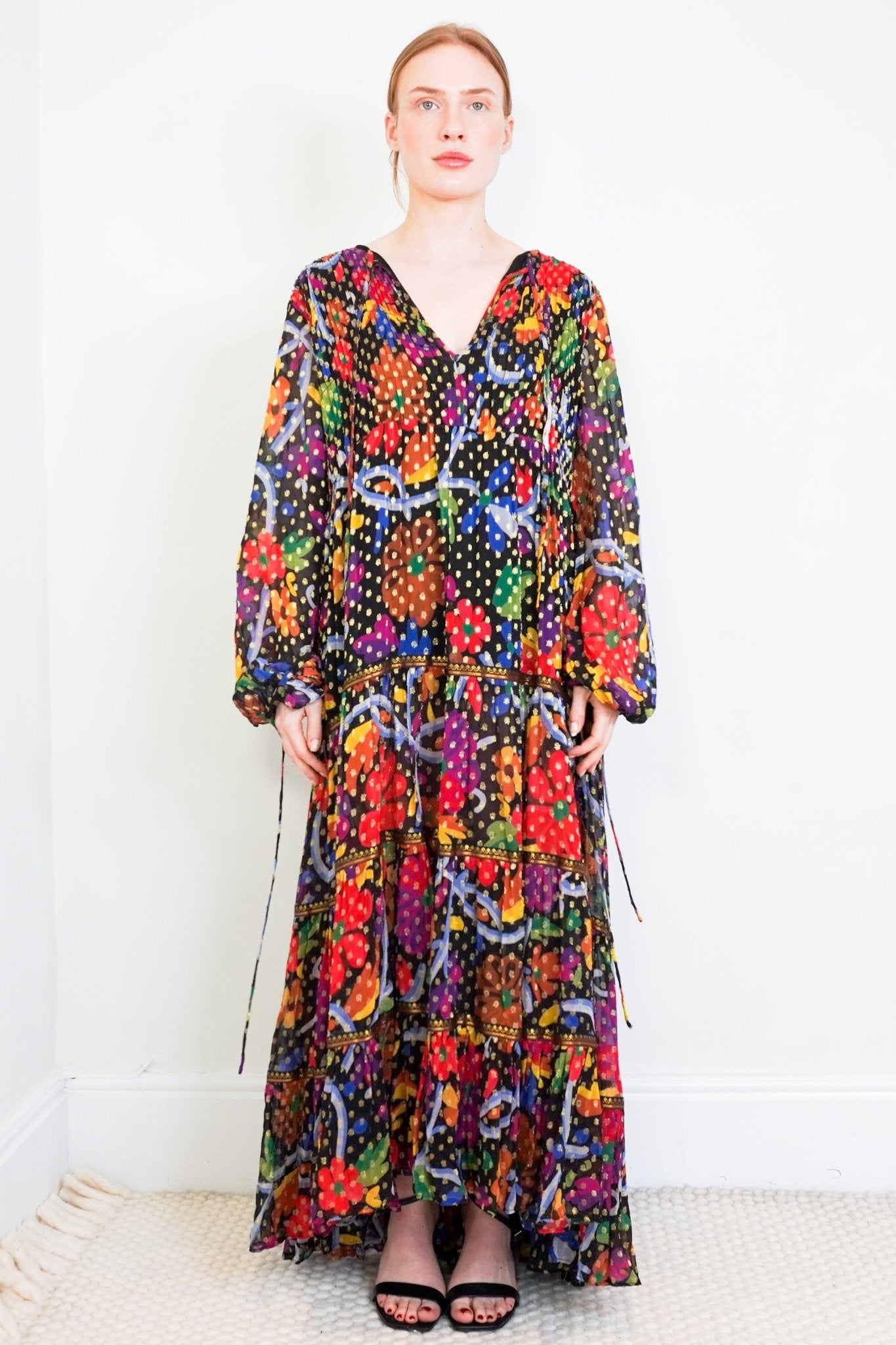 Rixo Iori Maxi Dress RRP £235 | Authentic & Preloved - Reloved Again
