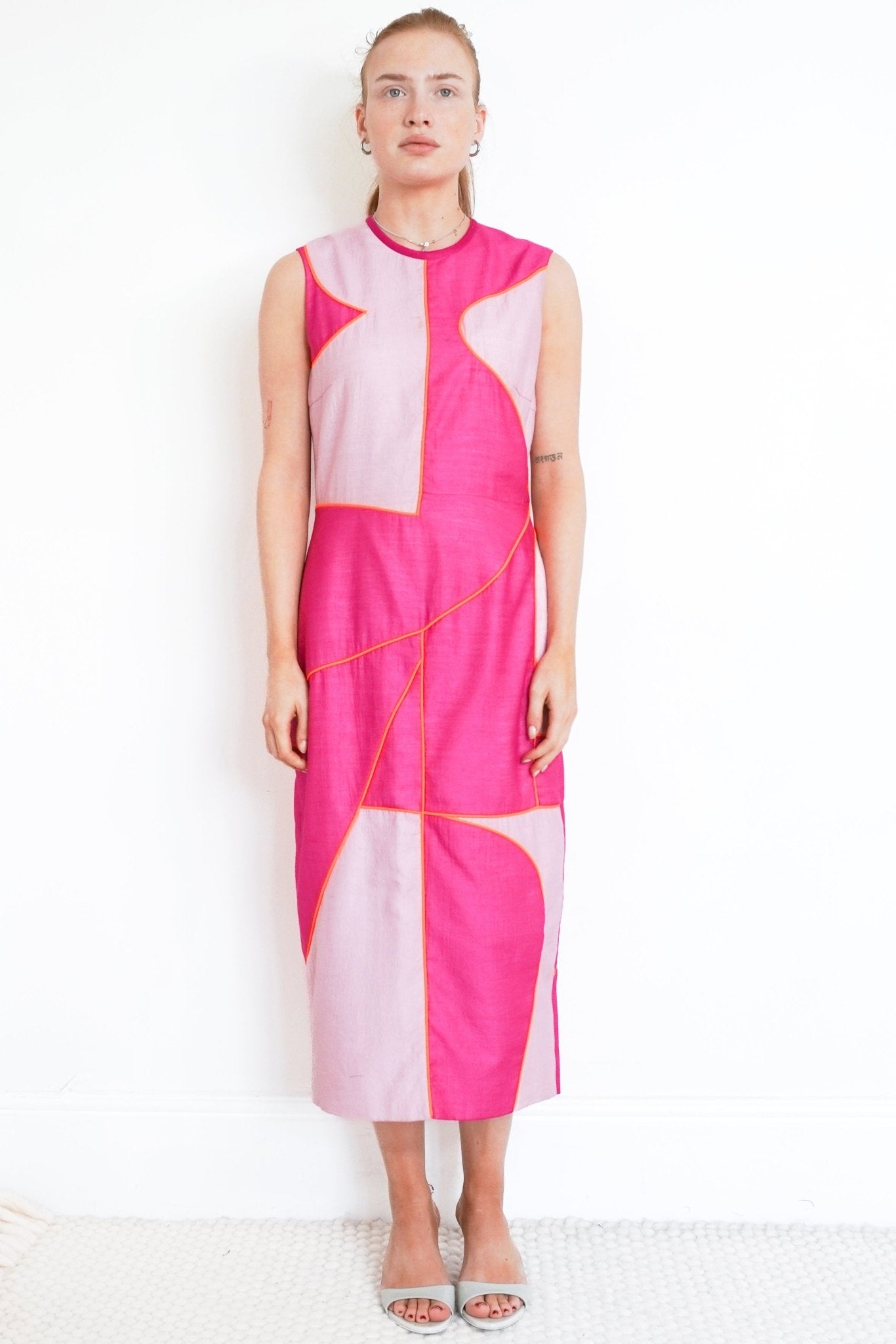 Roksanda Pink Sleeveless Dress RRP £1150 | Authentic Preloved - Reloved Again