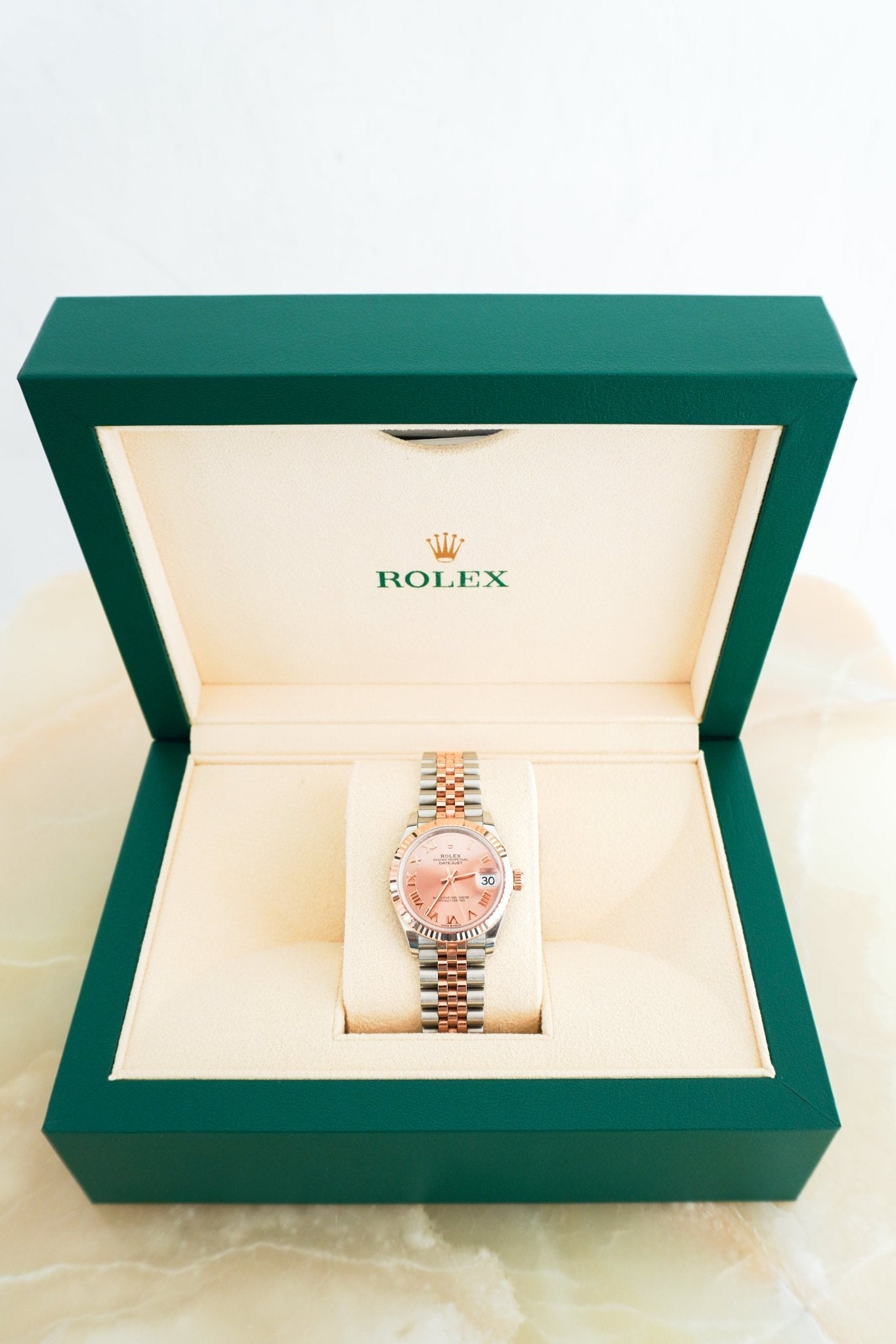 Rolex Datejust 31 Oyster Perpetual in Everose Gold RRP £11600 | Authentic Preloved FINAL SALE - Reloved Again