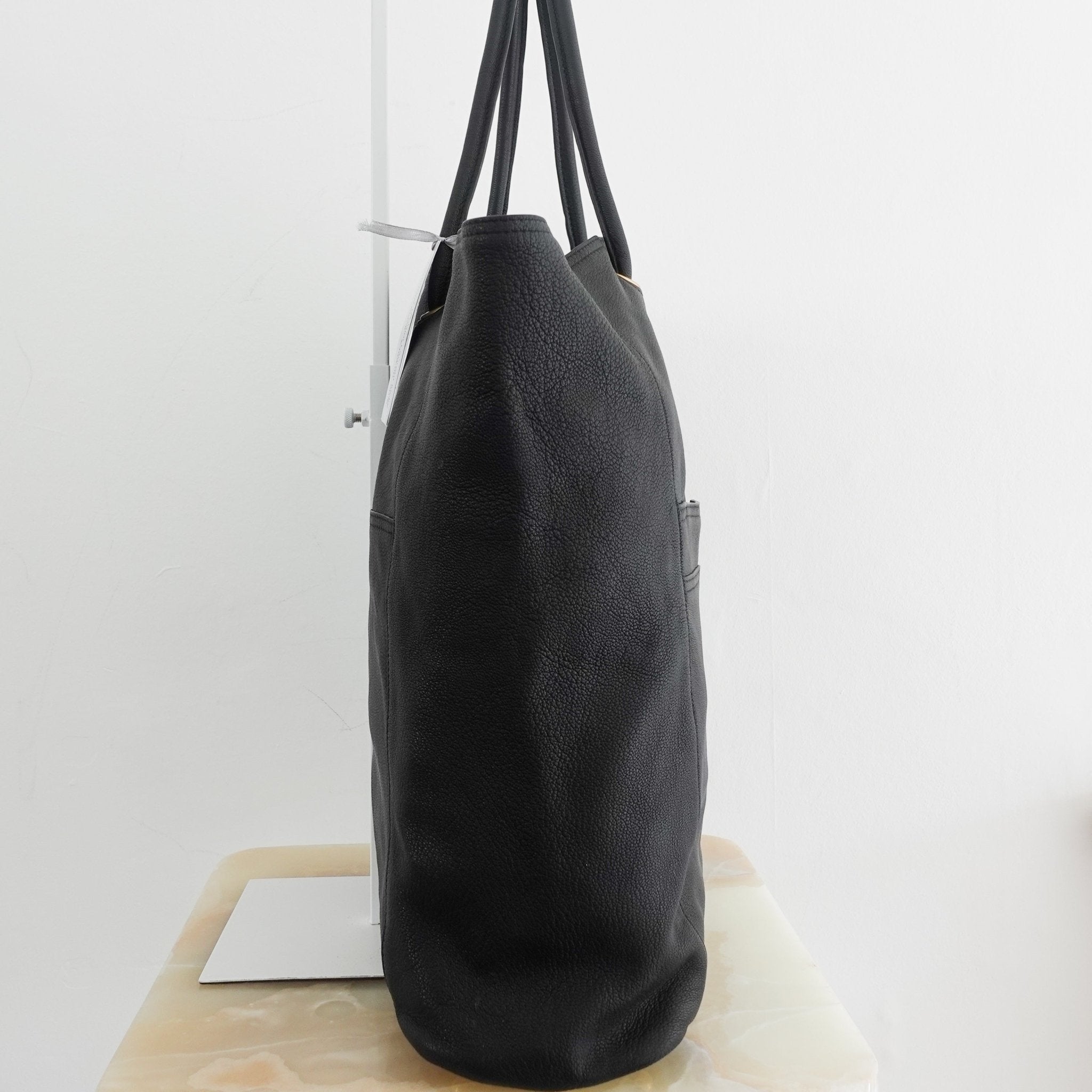 Saint Laurent Black Lucky Chyc Lambskin Tote Bag RRP £3000 | Authentic Preloved - Reloved Again