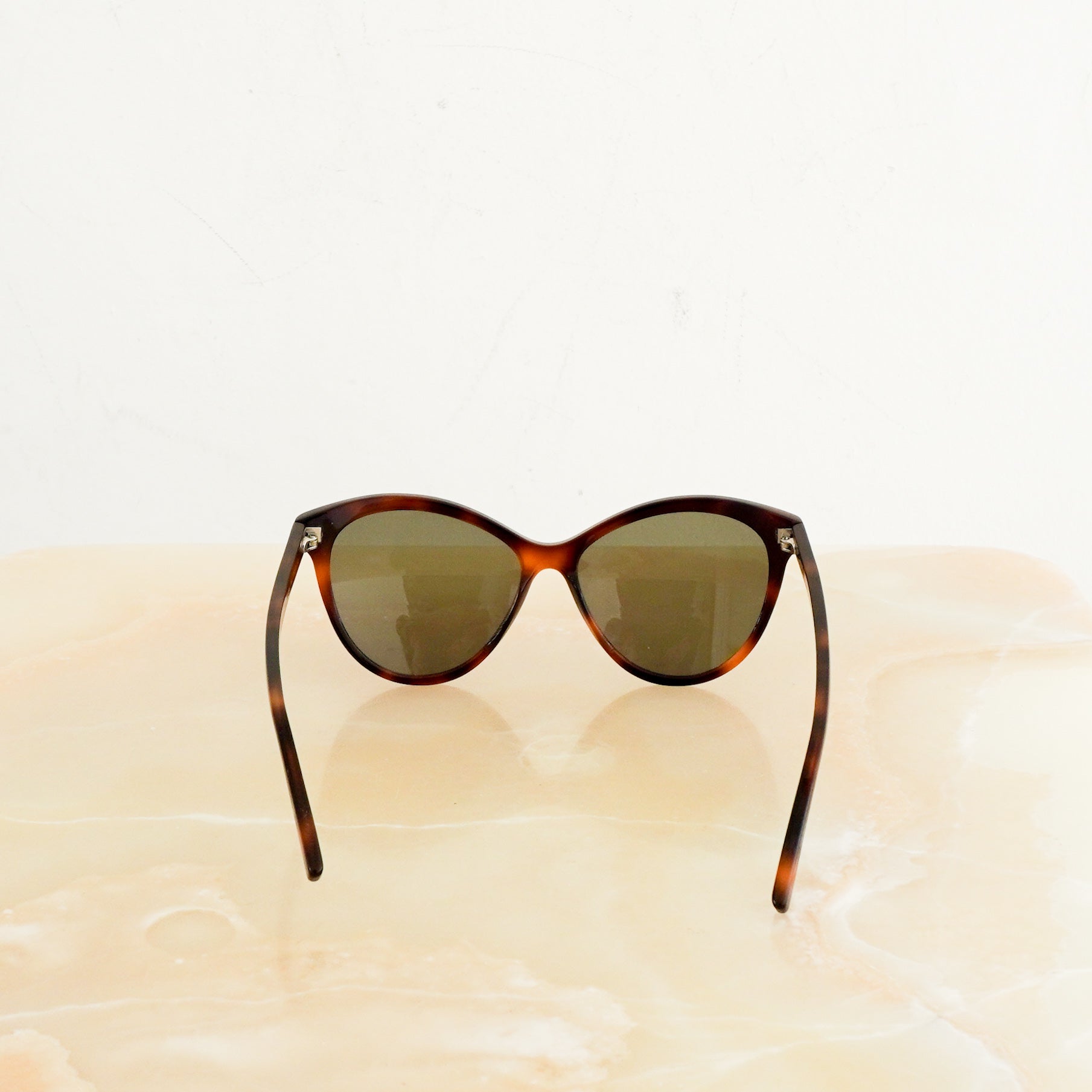 Saint Laurent Tortoise Shell Sunglasses RRP £365 | Authentic Preloved - FINAL SALE - Reloved Again