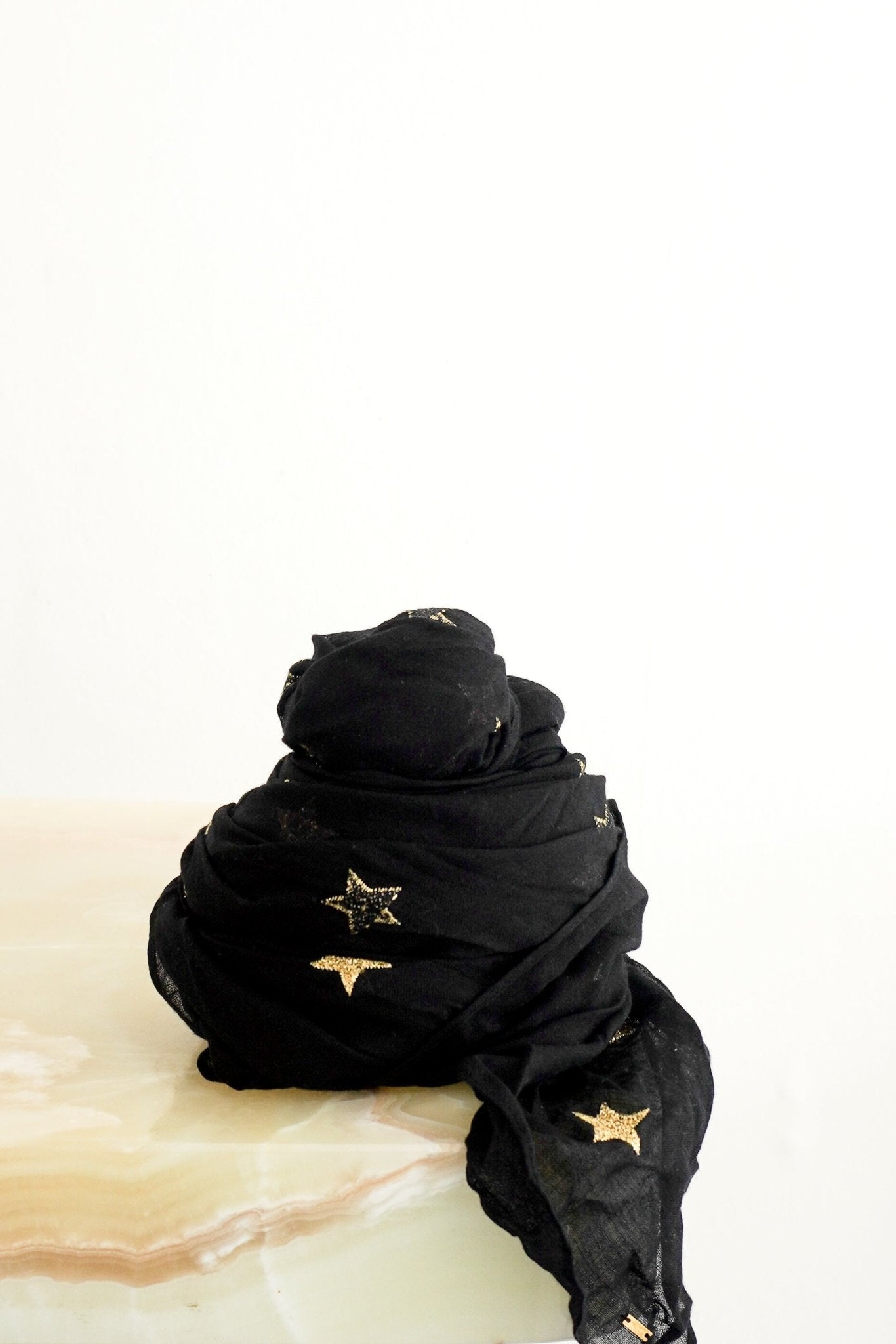 Saint Laurent Star Print Wool Scarf (RRP £500) | Authentic Preloved FINAL SALE - Reloved Again
