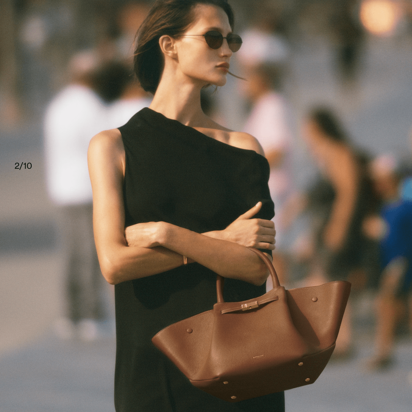 NEW Demellier The Midi New York Bag in Burgundy Grained Leather (RRP £475) | Authentic Preloved - Reloved Again