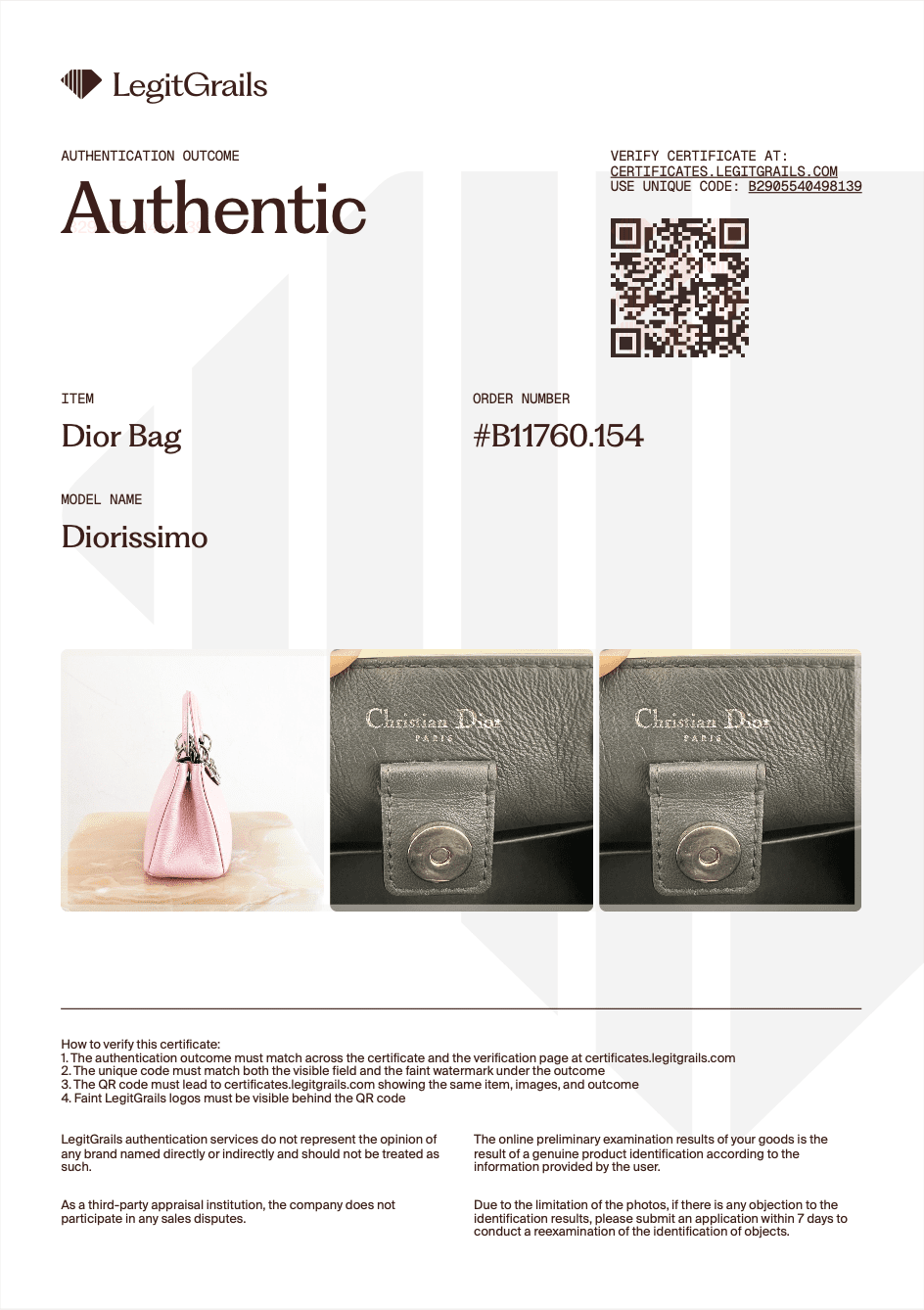 Dior Small Diorissimo Bag in Pink | Authentic Preloved - Reloved Again