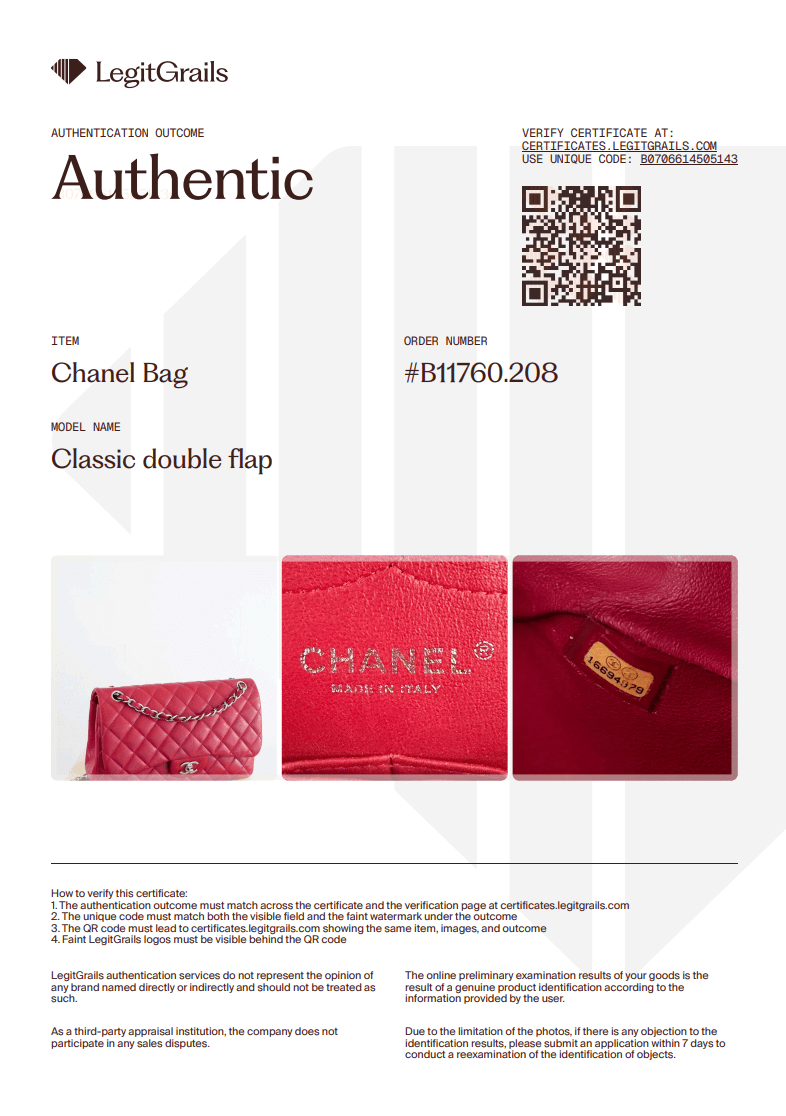 Chanel Jumbo Caviar Double Flap Bag in Red RRP £10,000 | Authentic Preloved - Reloved Again