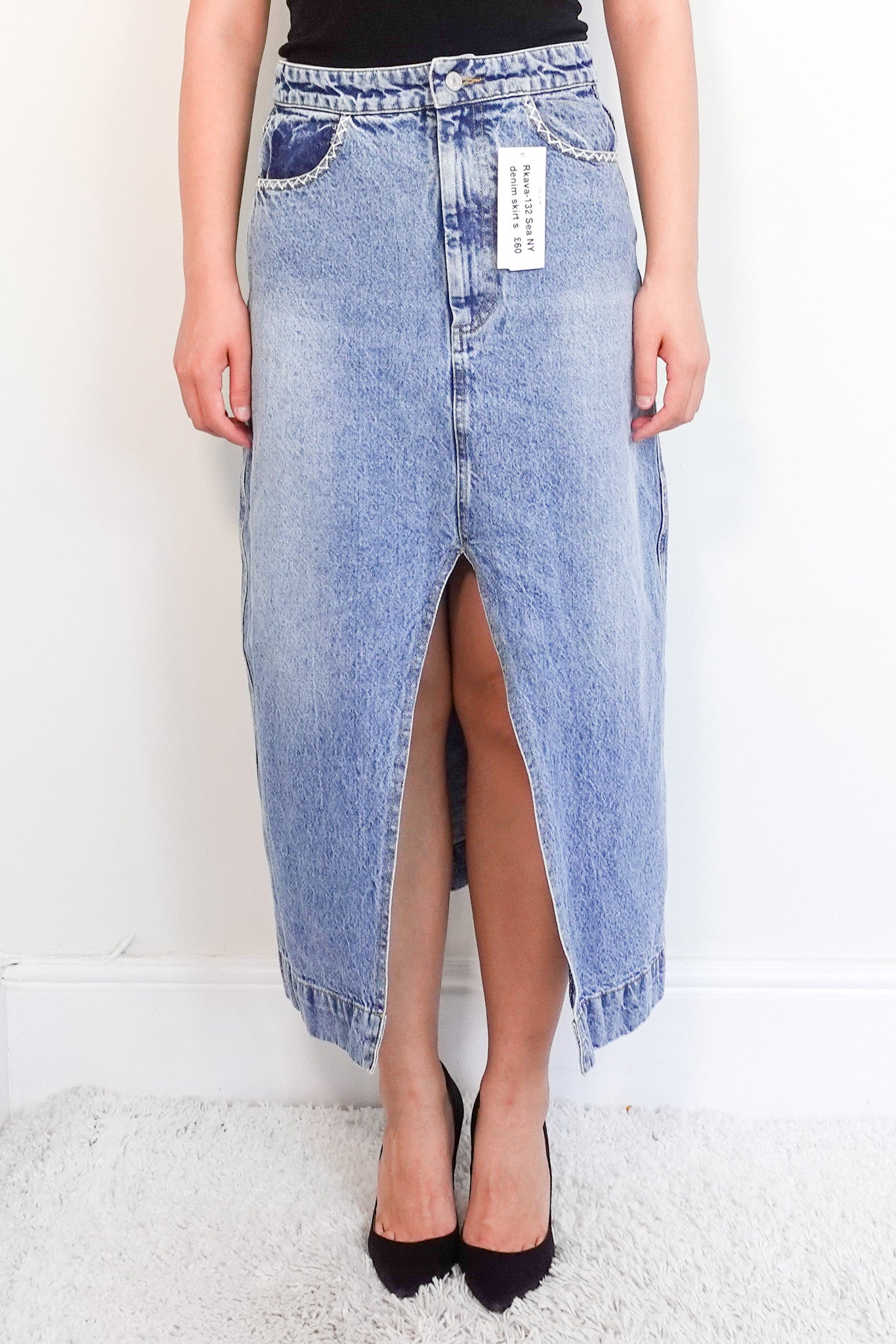 Sea New York Denim Skirt RRP £150 | Preloved Authentic - Reloved Again