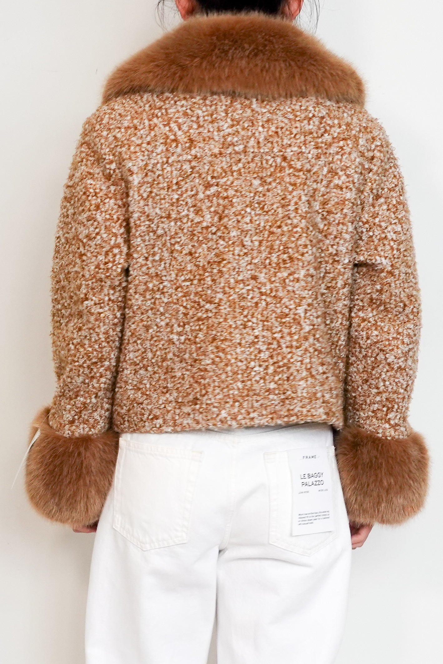 Shrimps-brown-Coat-Faux-Fur-back-picture