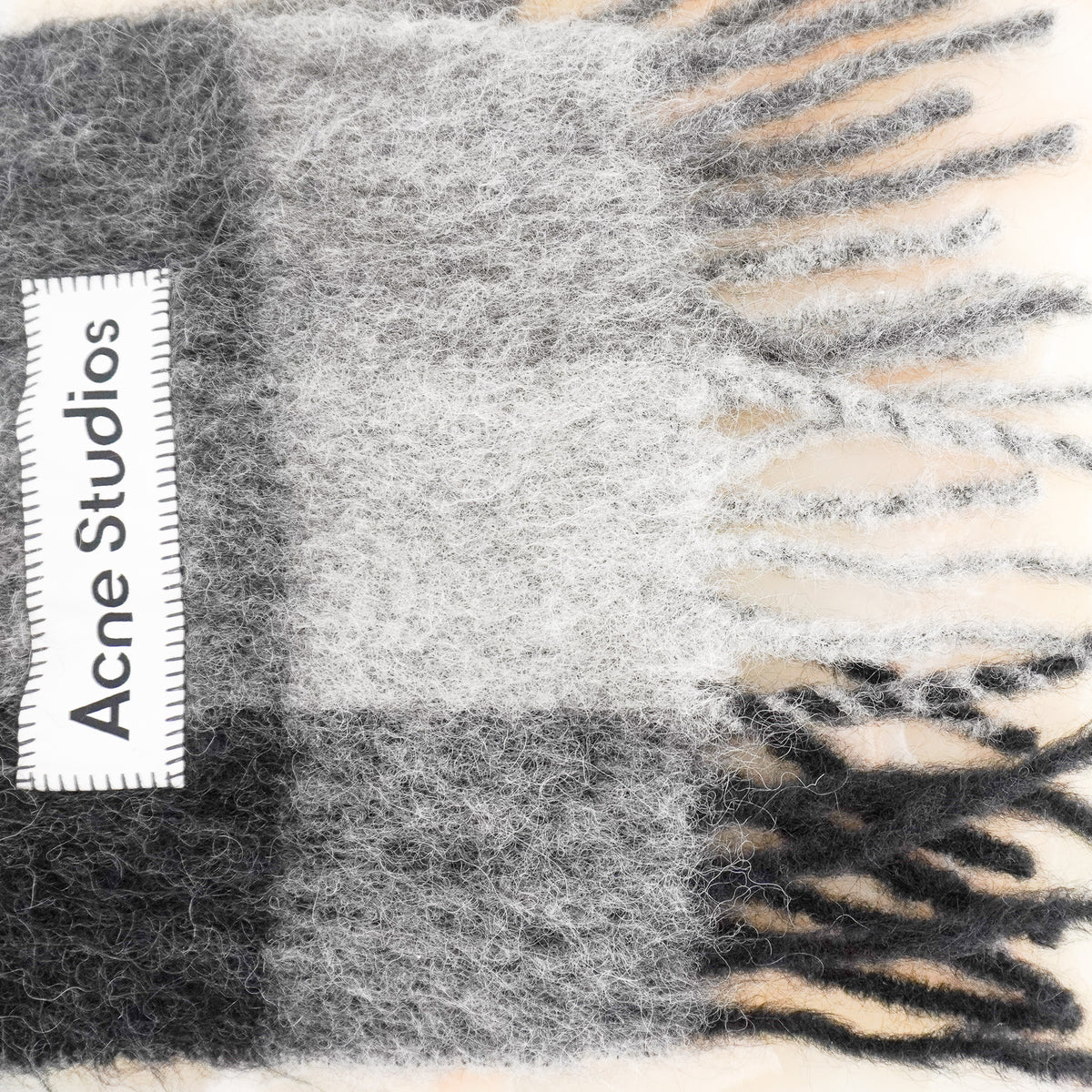 Side Image: Acne Studios Mohair Scarf