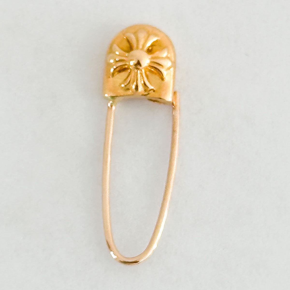Side Image: Chrome Hearts Gold Safety Pin