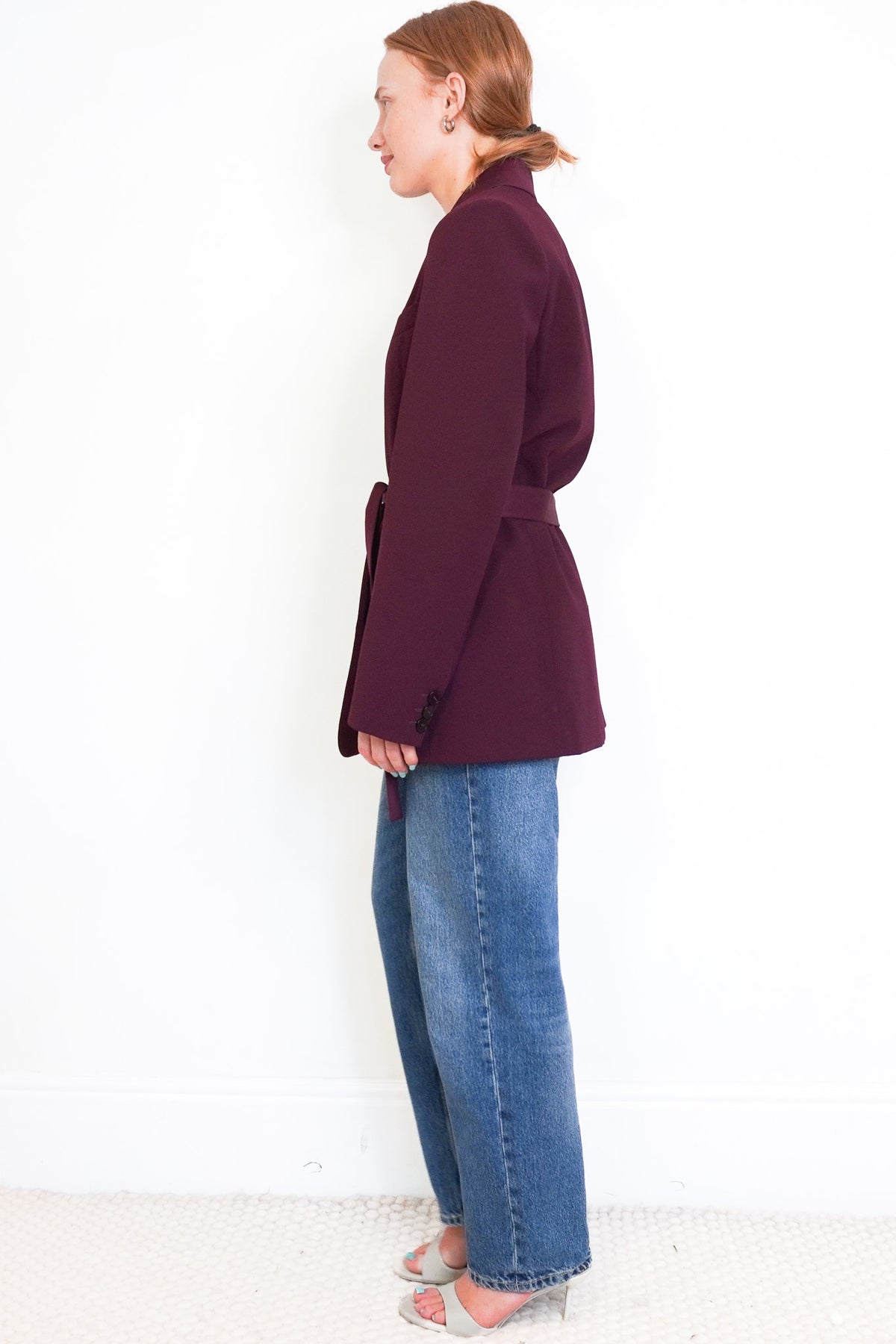 Claudie Pierlot Belted Blazer (RRP £429) | Authentic Preloved - Reloved Again