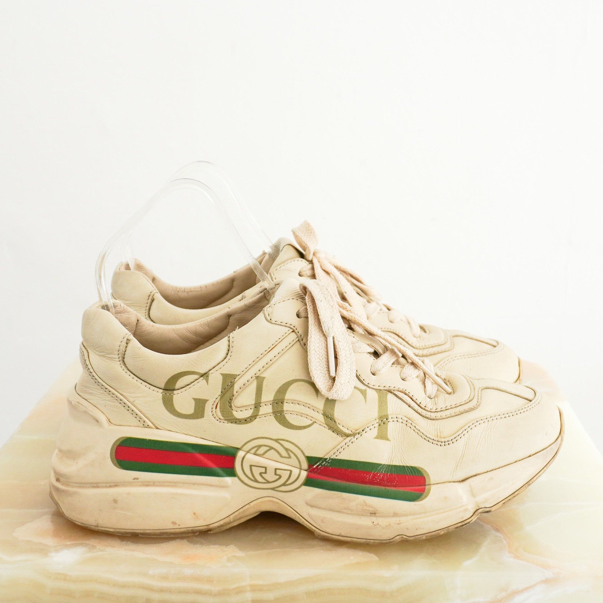 Side Image: Gucci Rython Sneakers