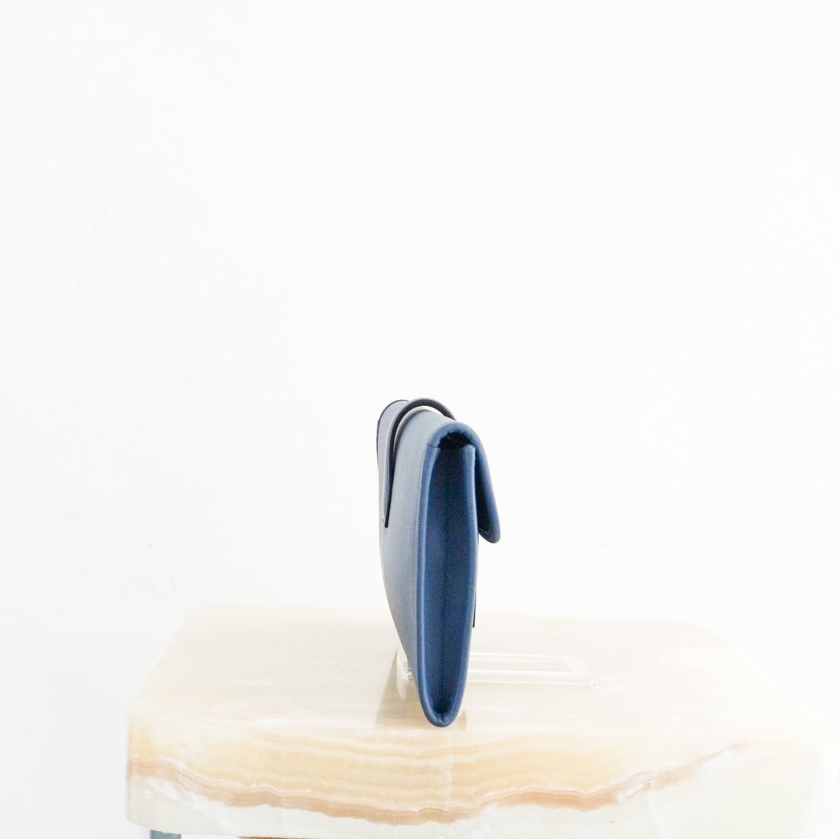 Side Image: Hermes Jige clutch 29 Blue