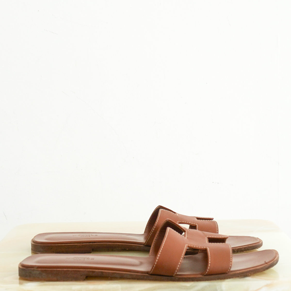 Side Image: Hermes Oran Sandals