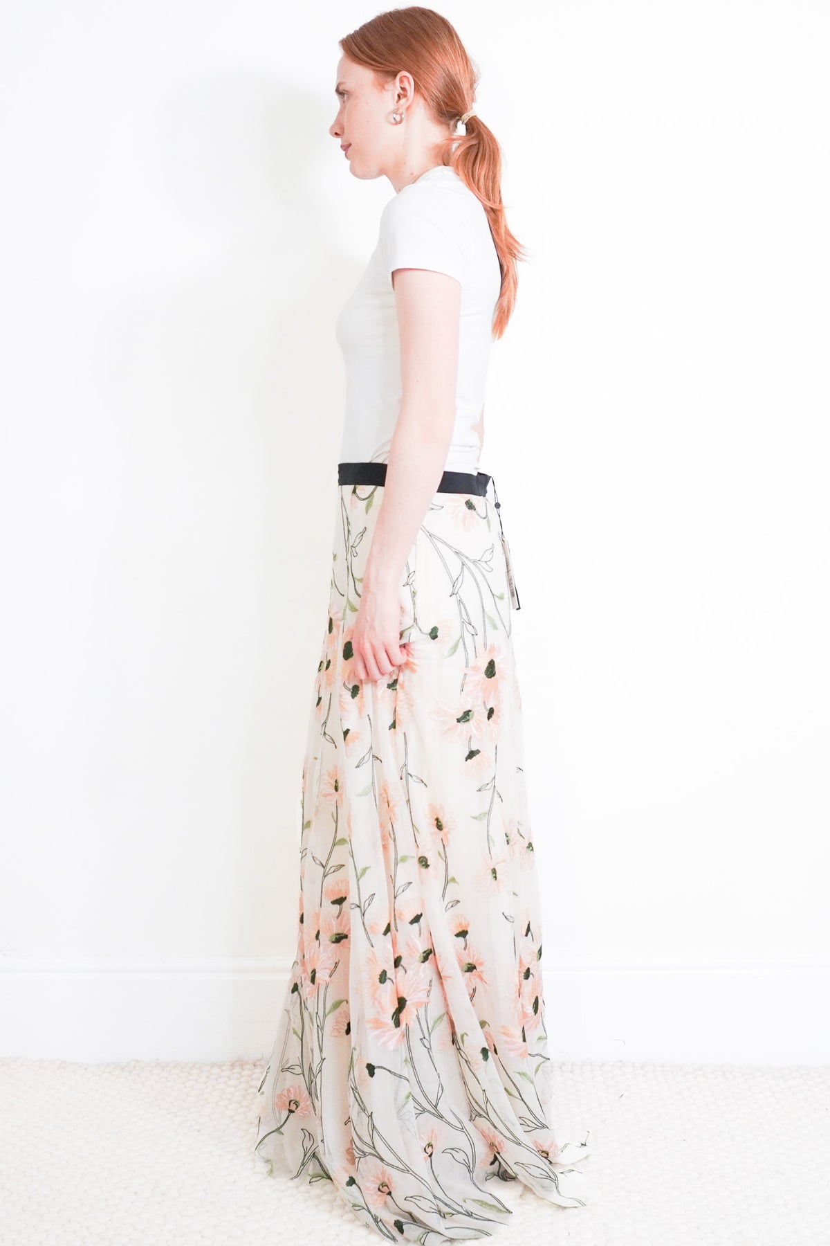 NEW Me+EM Embroidery Mesh Maxi Skirt (RRP £210) | Authentic Preloved - Reloved Again