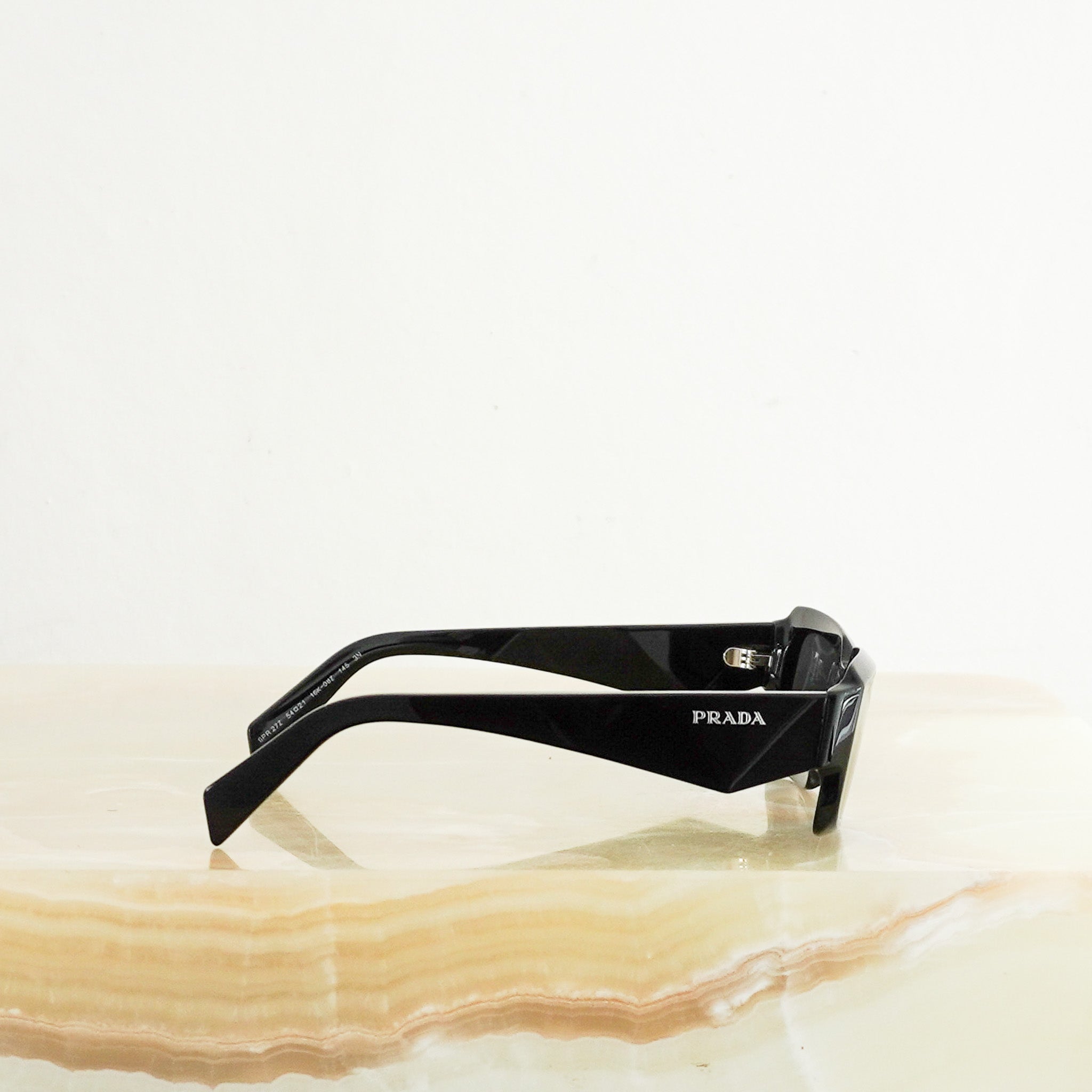 Prada Symbole Sunglasses in Black (RRP £310) | Authentic Preloved - Reloved Again