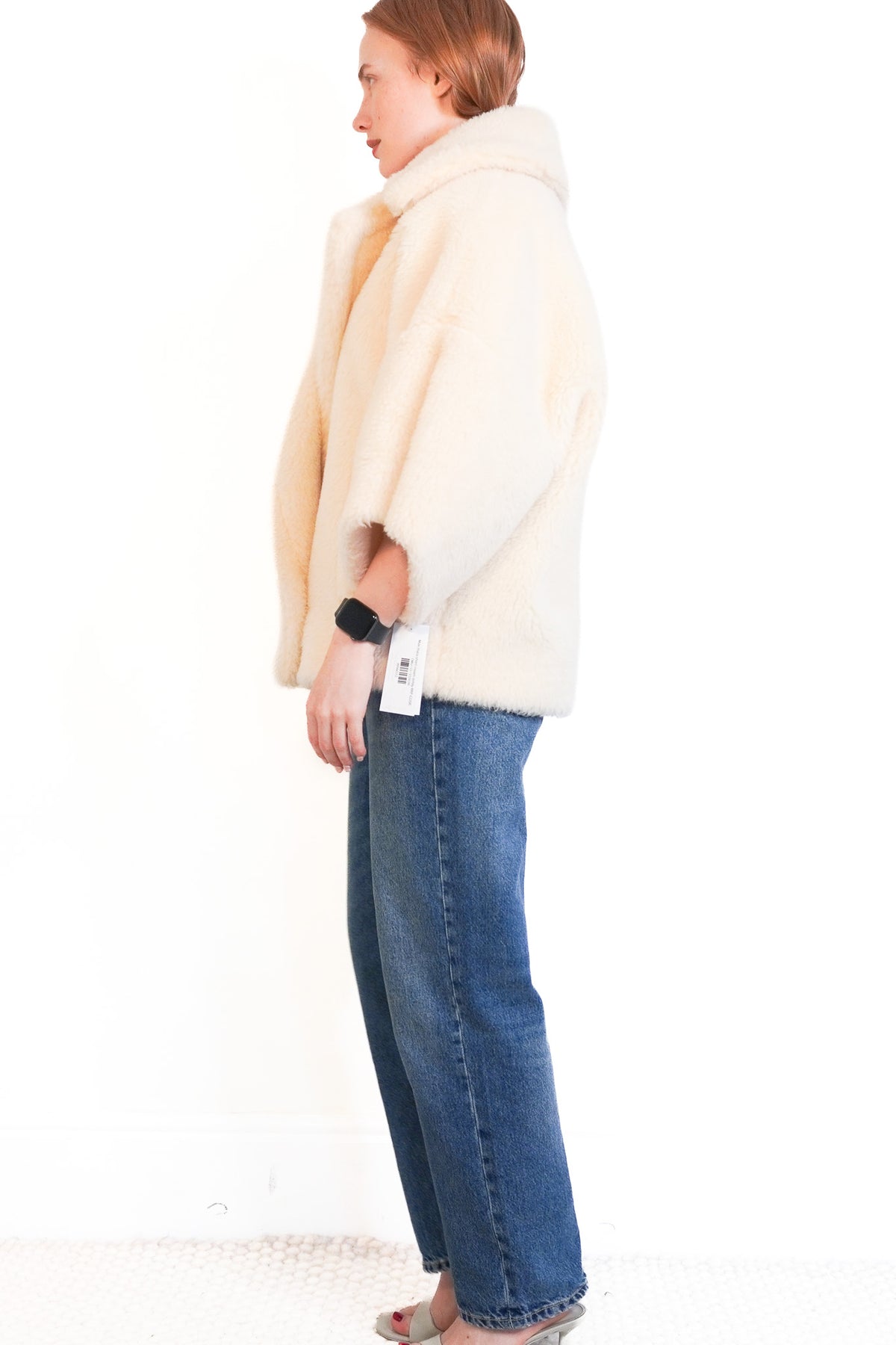 Side: Max Mara Short Cream Teddy