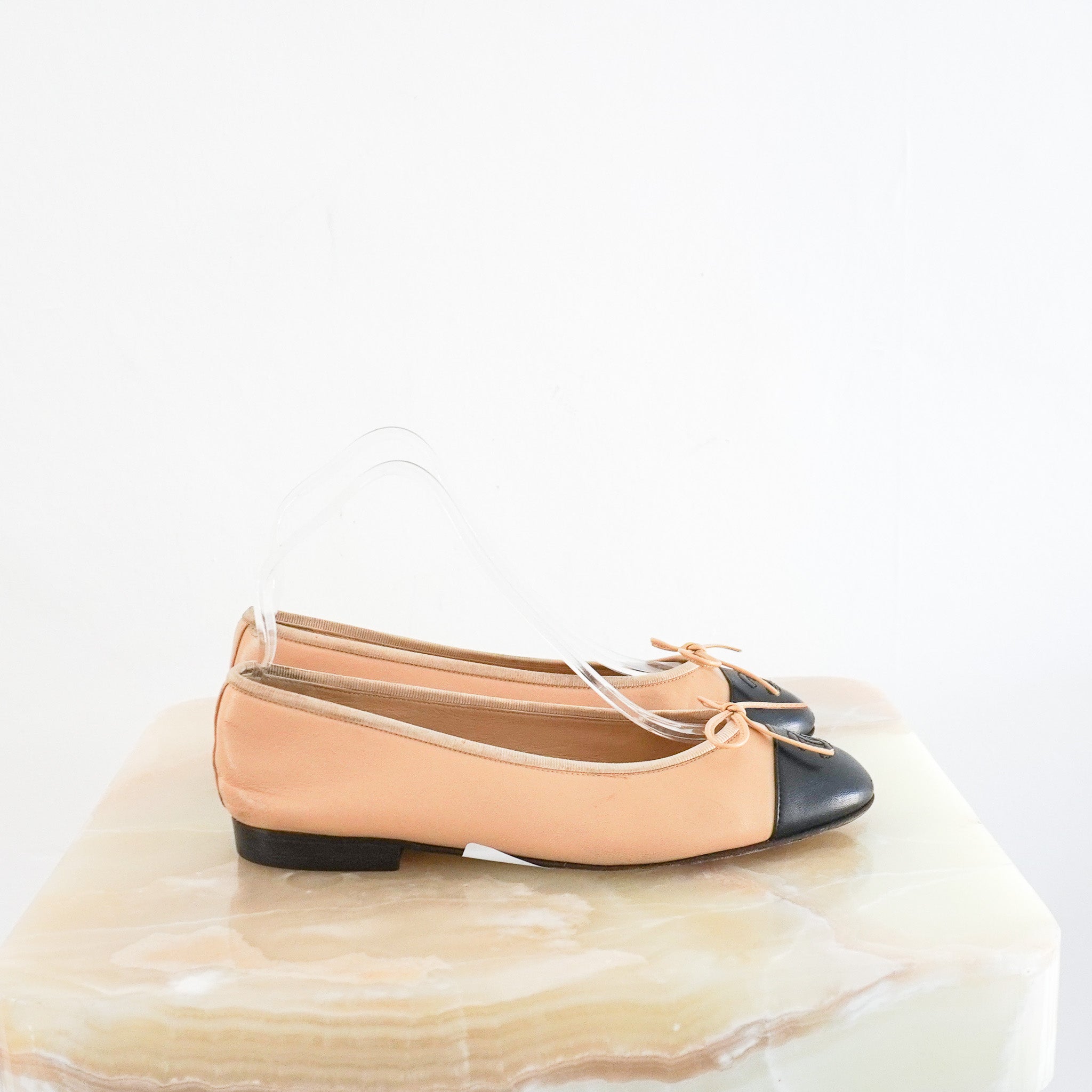 Chanel Bi - Colour Ballet Flats RRP £820 | Authentic Preloved - Reloved Again