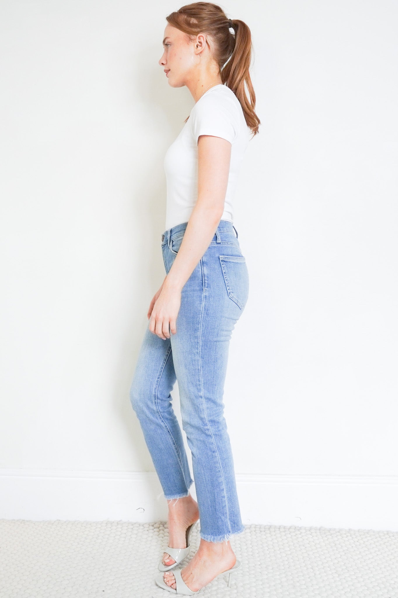Current/Elliott Light Wash Jeans RRP £245 | Authentic Preloved - Reloved Again