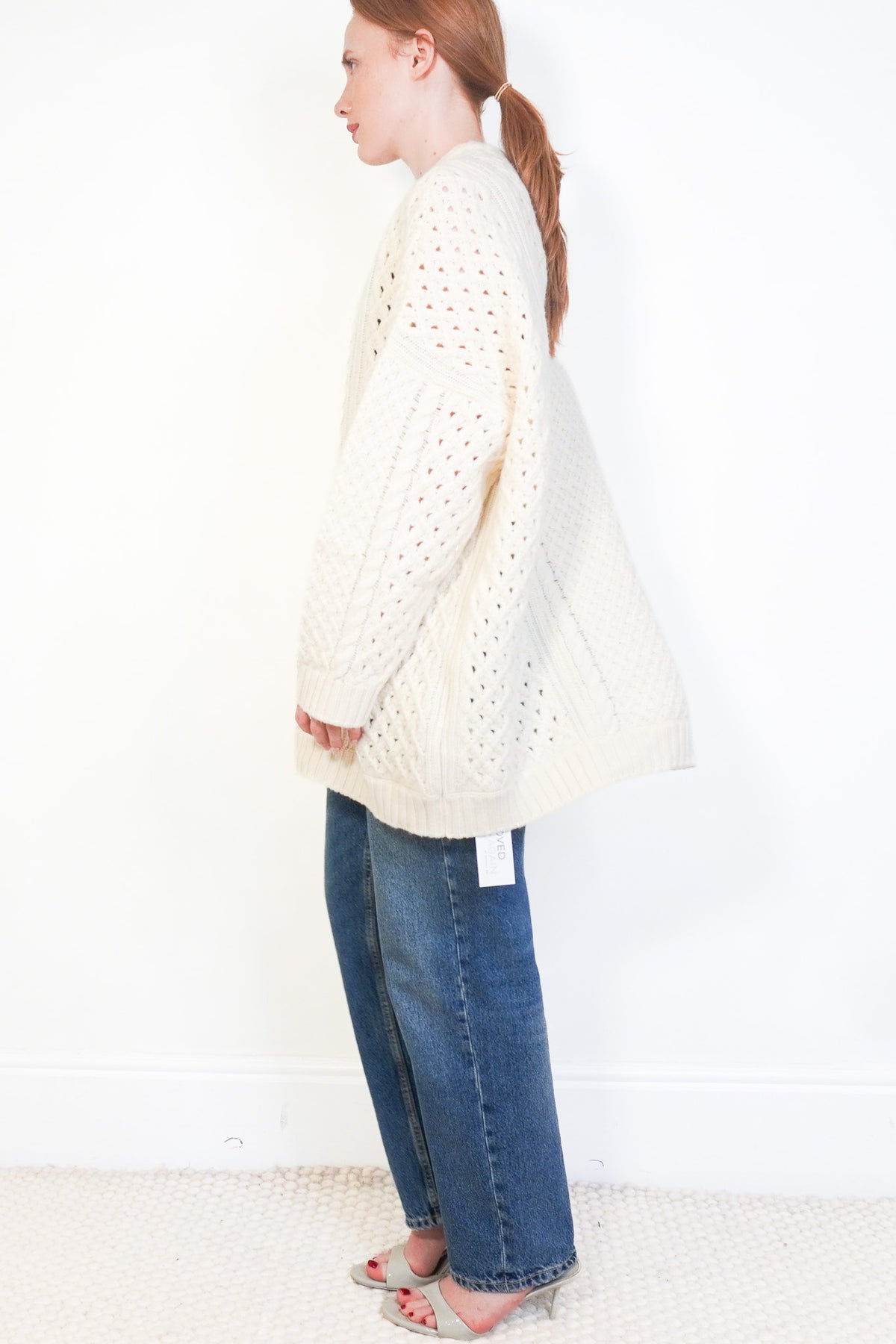 Valentino Aran Style Virgin Wool Jumper (RRP £1100) | Authentic Preloved - Reloved Again