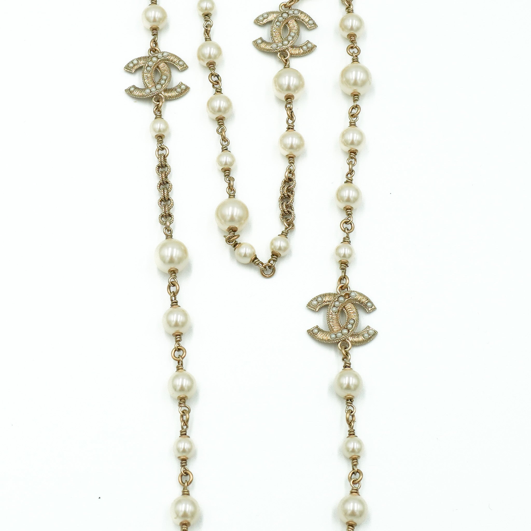 Side image Chanel Long Sautoir CC Necklace