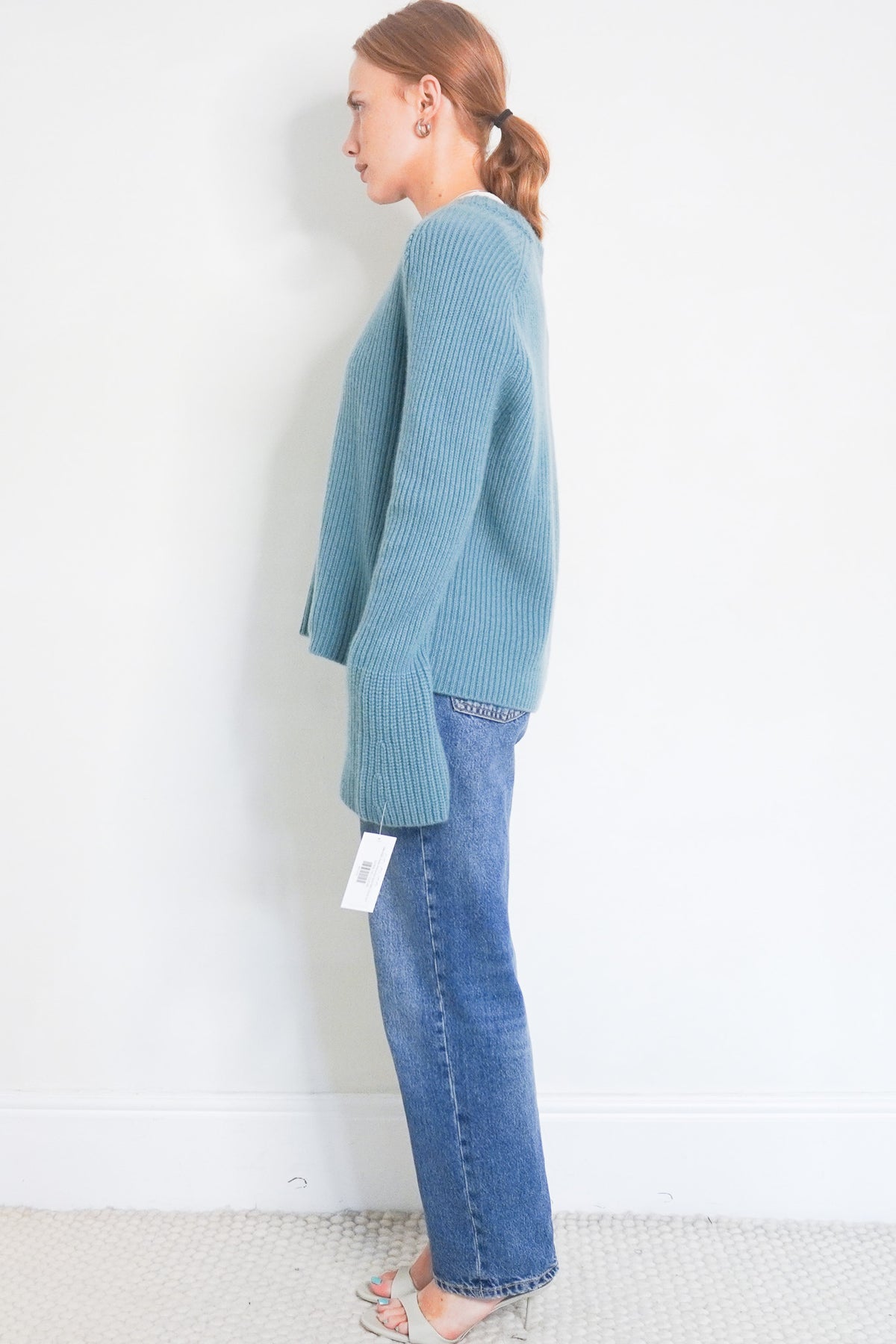 Side image VAN KUKIL Classic Knit Jumper green