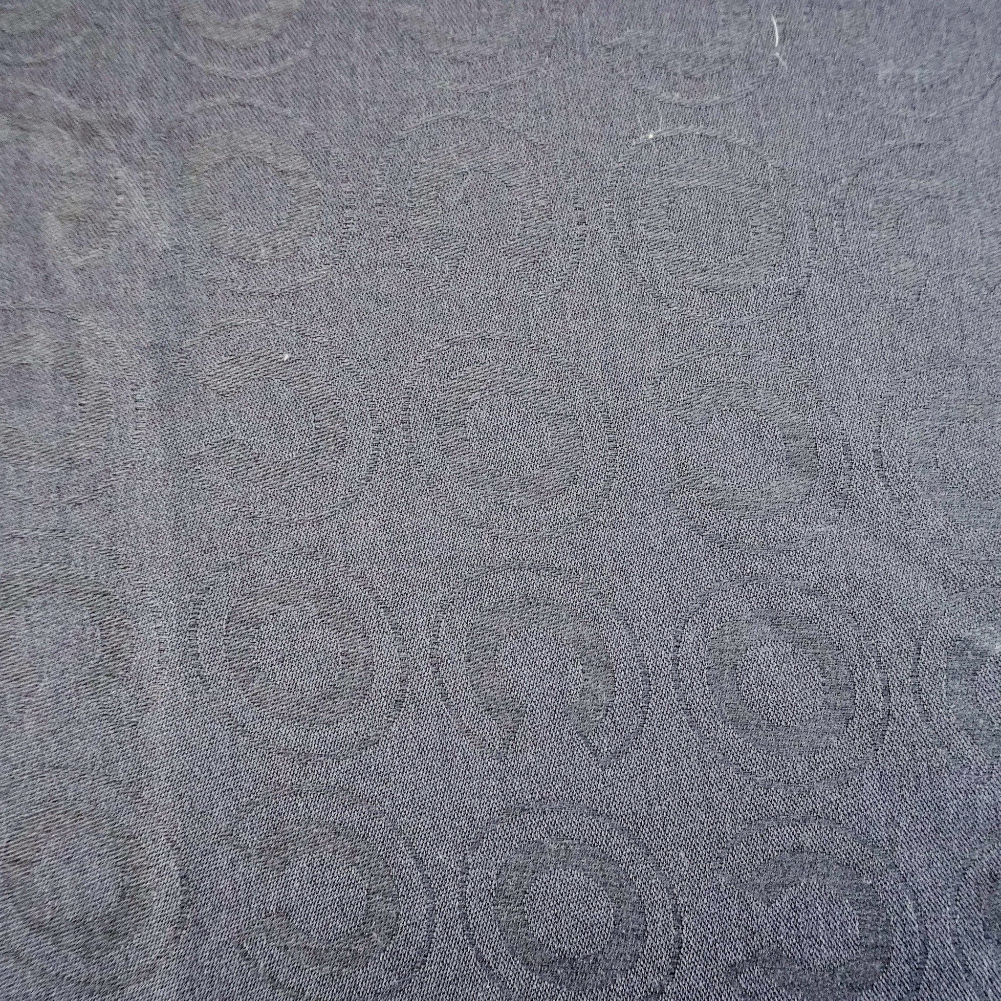 Chanel Brown CC Logo Jacquard Scarf RRP £850 | Authentic Preloved FINAL SALE - Reloved Again