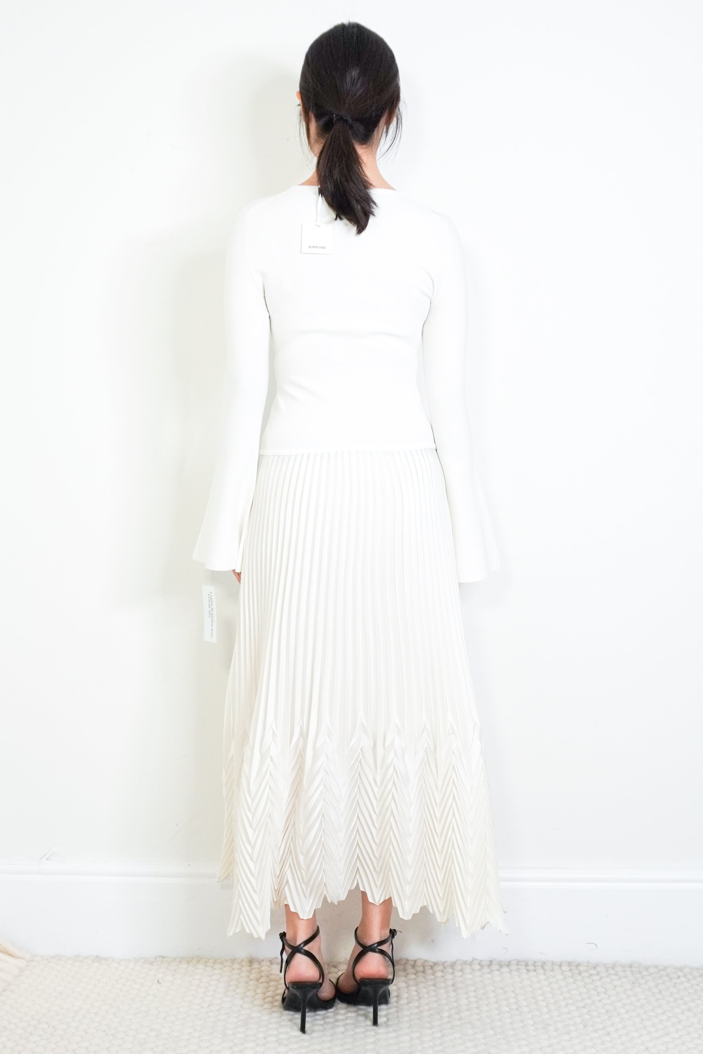 Simkhai-White-Maxi-Dress-back-picture-Chelsea-London