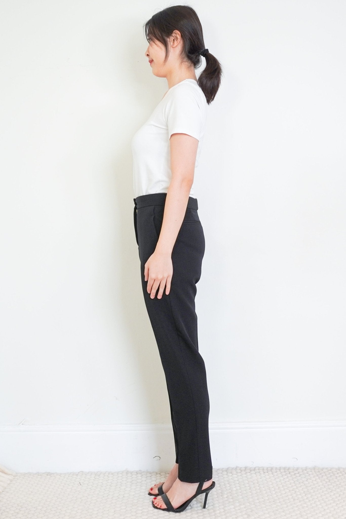 Stella McCartney Black Wool Trousers RRP £380 | Authentic Preloved - Reloved Again