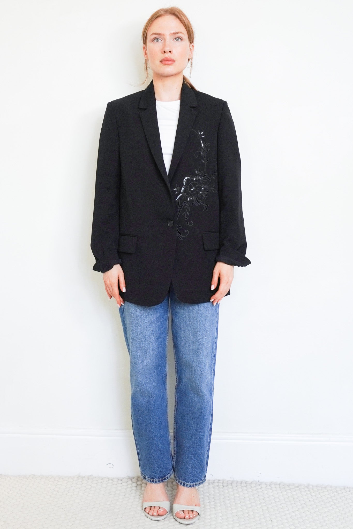 Stella McCartney Broderie Anglaise Blazer RRP £700 | Authentic Preloved - Reloved Again