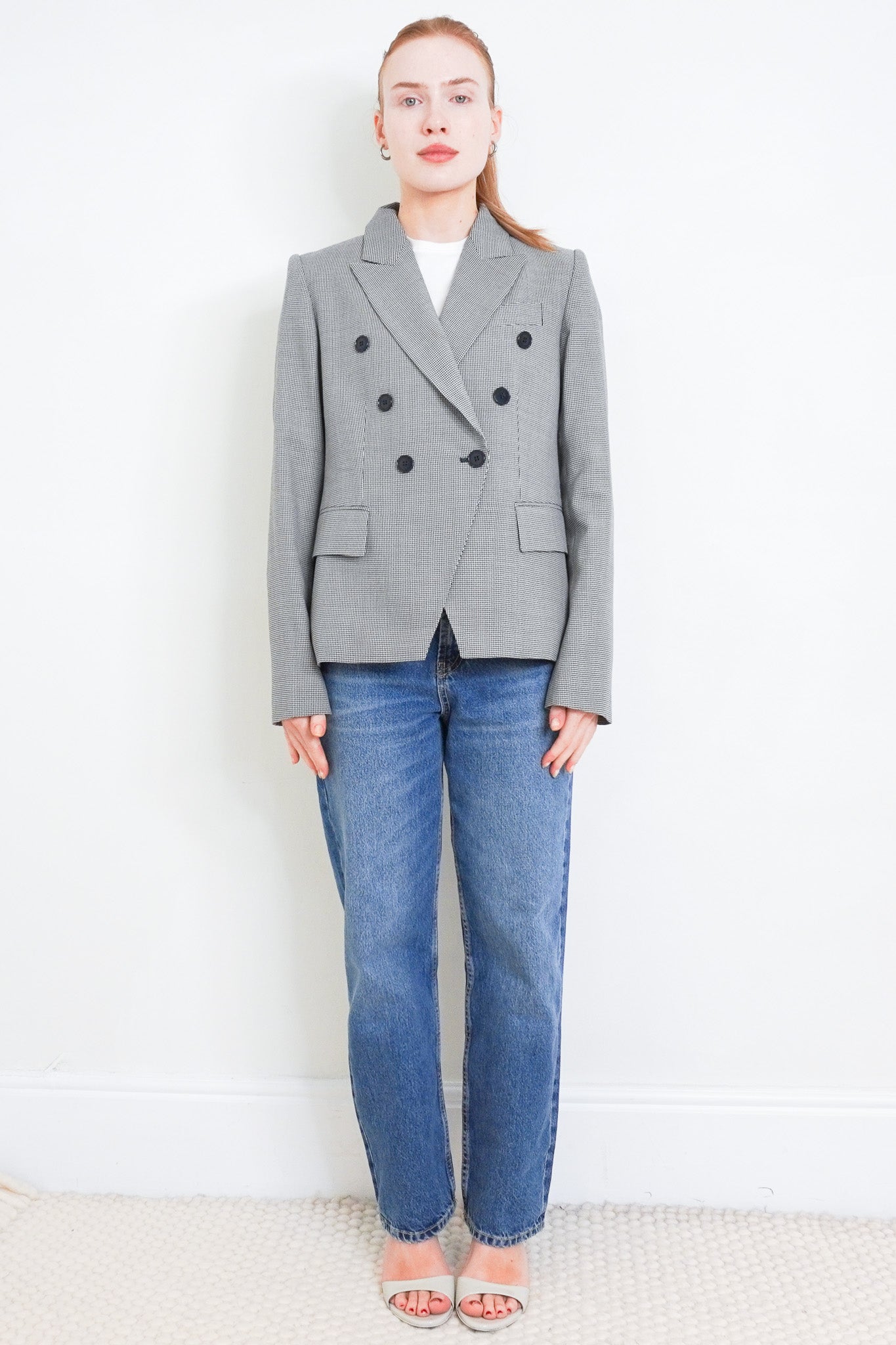 Stella McCartney Houndstooth Blazer | Authentic Preloved - Reloved Again
