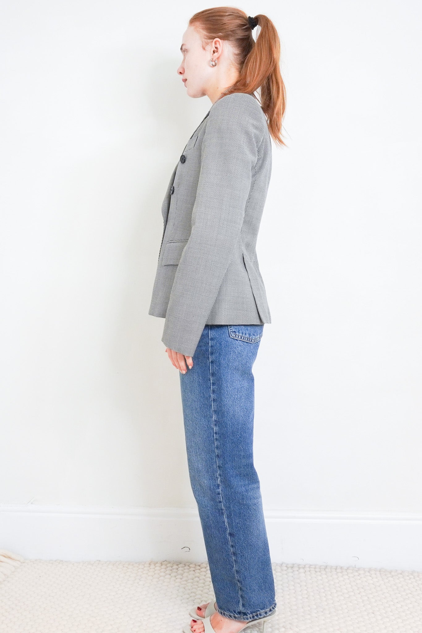 Stella McCartney Houndstooth Blazer | Authentic Preloved - Reloved Again