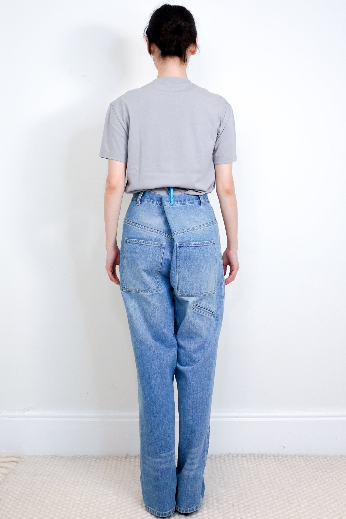 Tibi Blue Vintage Wash Jeans RRP £400 | Authentic Preloved - Reloved Again