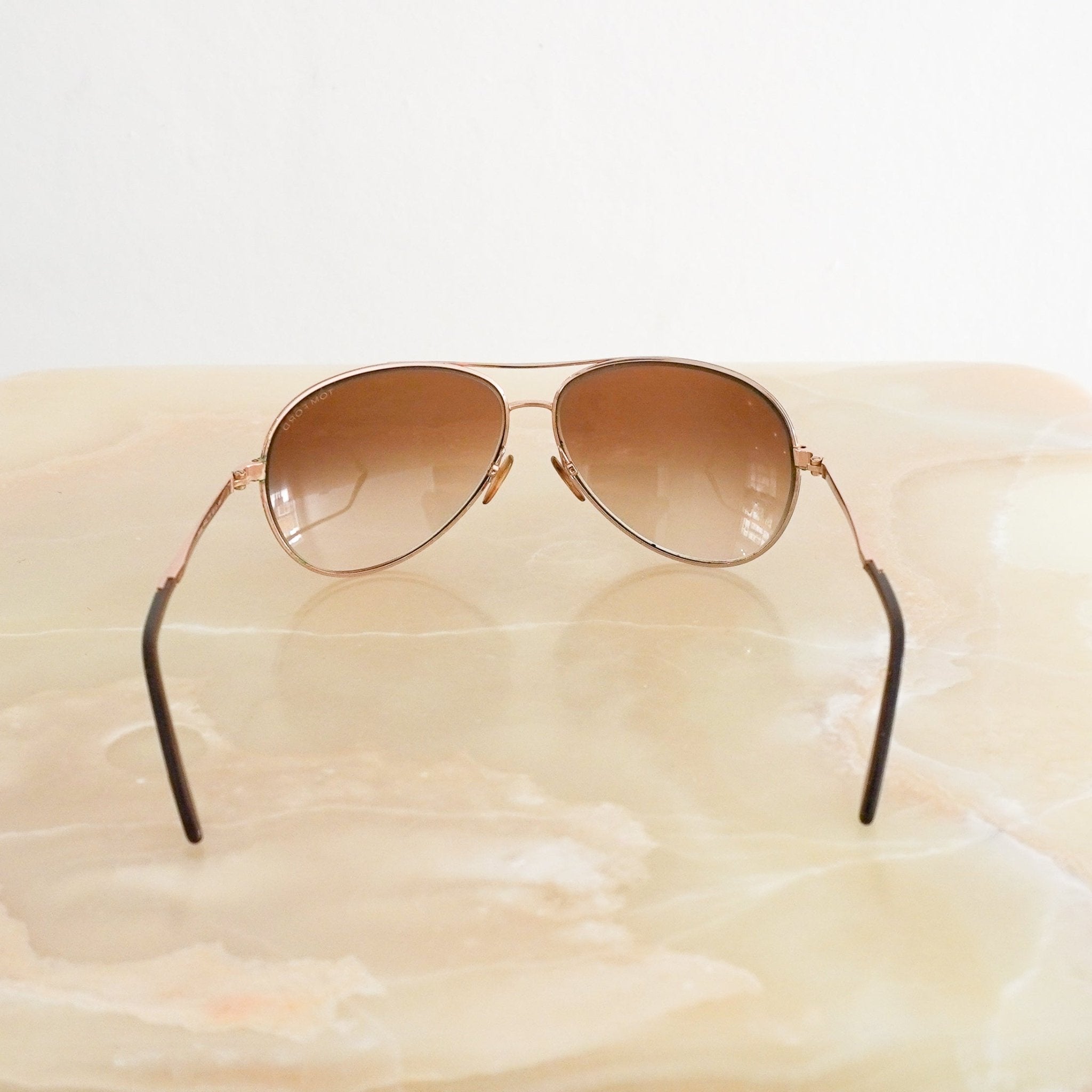 Tom Ford Charles Brown Aviator Sunglasses TF35 772 (RRP £400) | Authentic Preloved FINAL SALE (Copy) - Reloved Again
