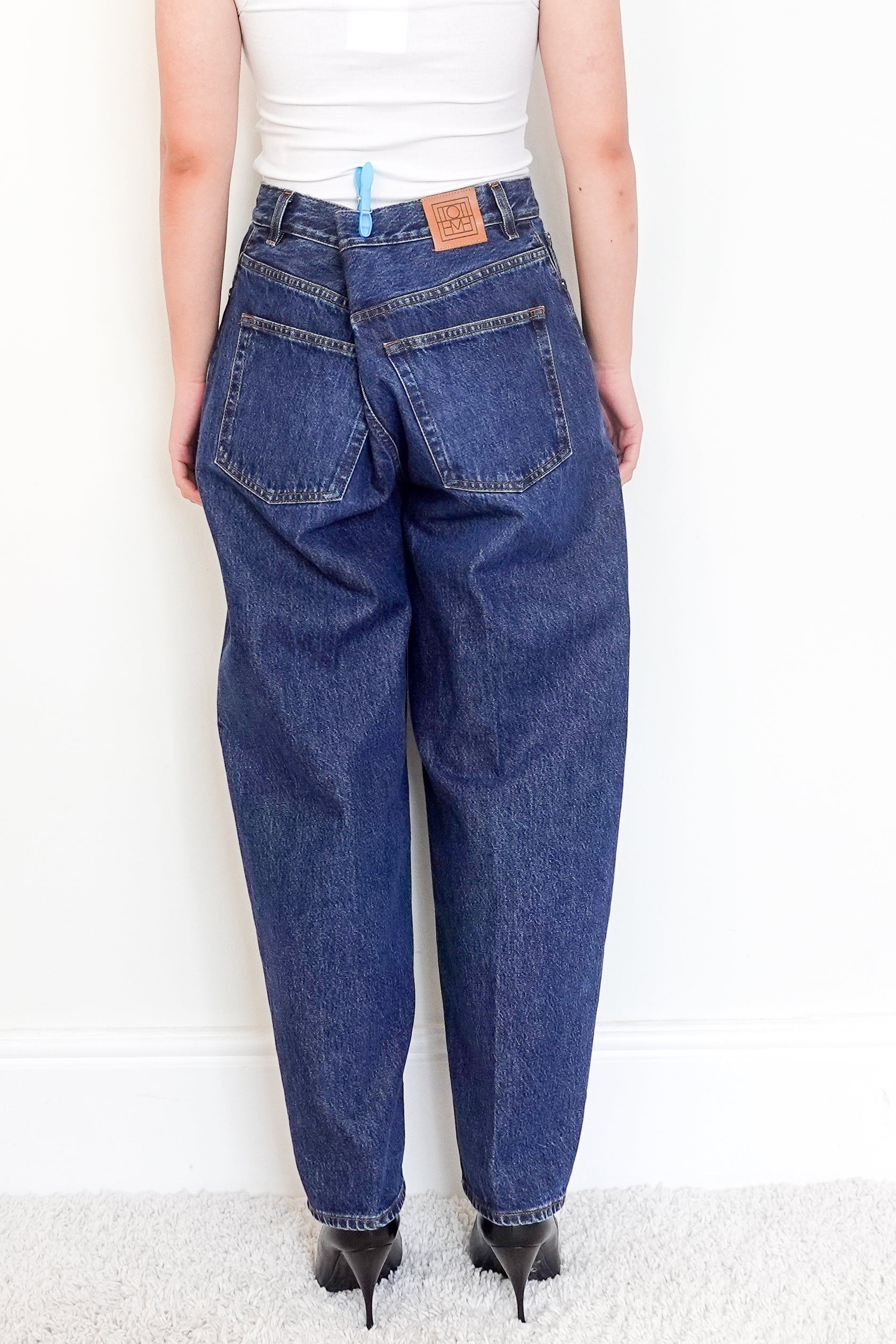 Toteme wide tapered leg Jeans RRP £290 | Authentic Preloved