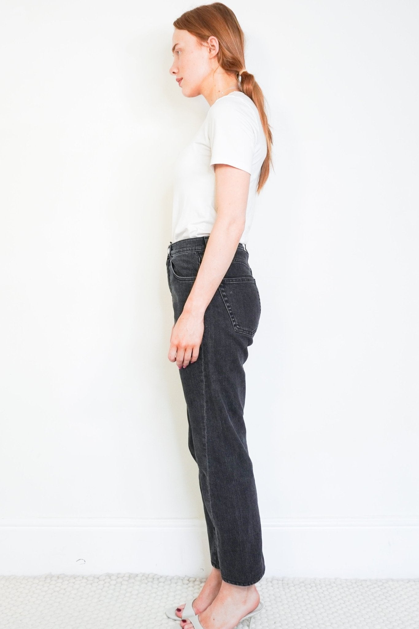 Toteme Black Twisted Seam Denim Jeans (RRP £250) | Authentic Preloved FINAL SALE - Reloved Again